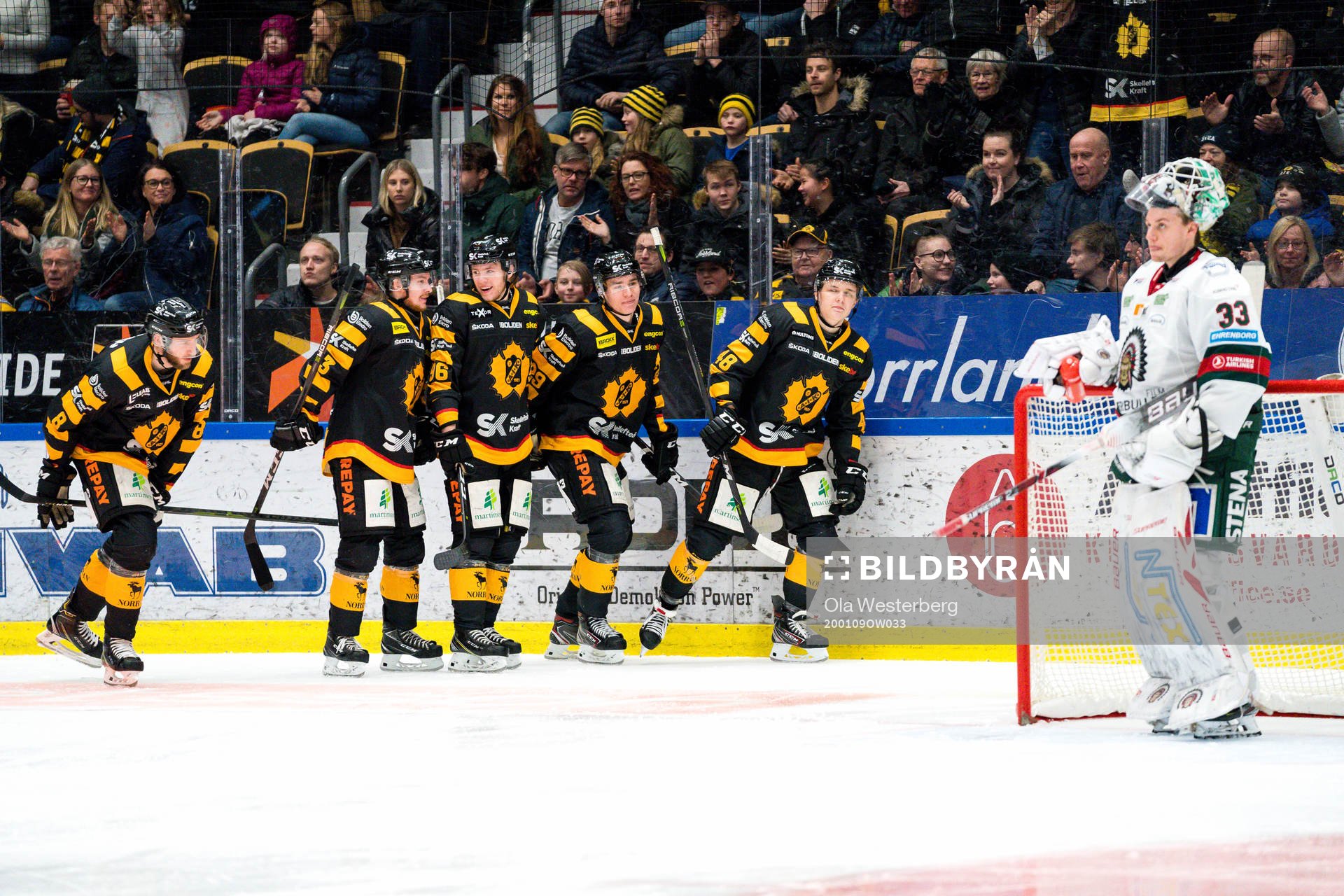 Skellefteås Albin Sundsvik, Jonatan Berggren , Rickard