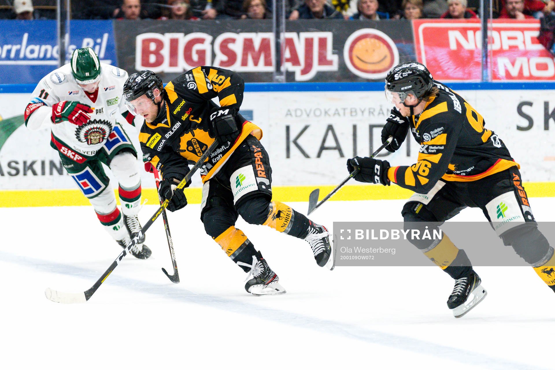 Skellefteås Oscar Möller och Rickard Hugg