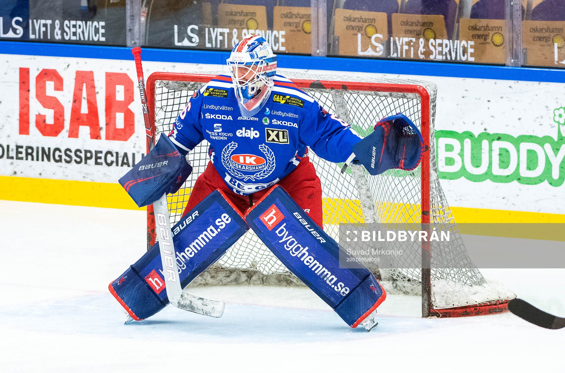 Oskarshamns målvakt Tex Williamsson