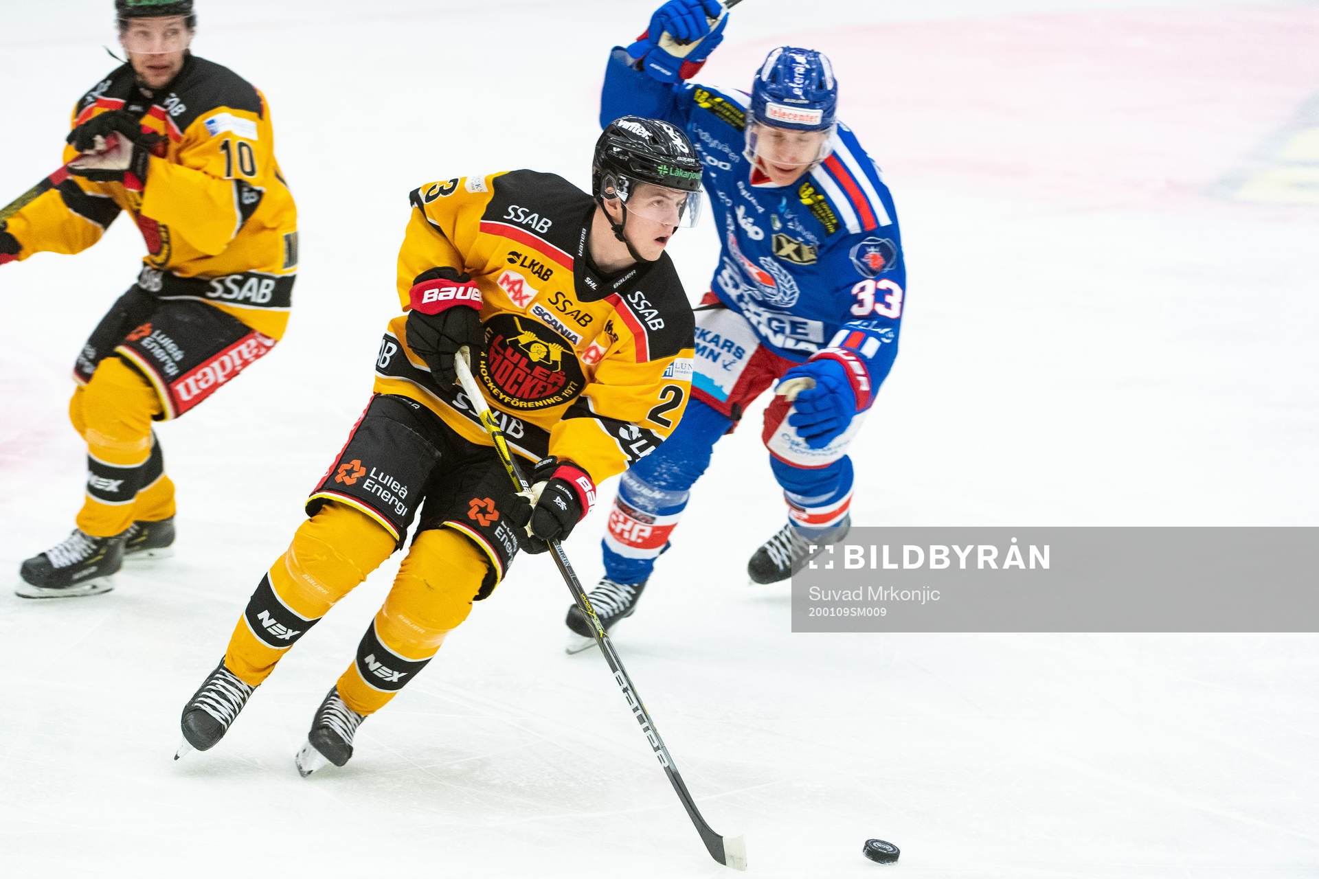 Luleås Jesper Sellgren och Oskarshamns Filiph Engsund