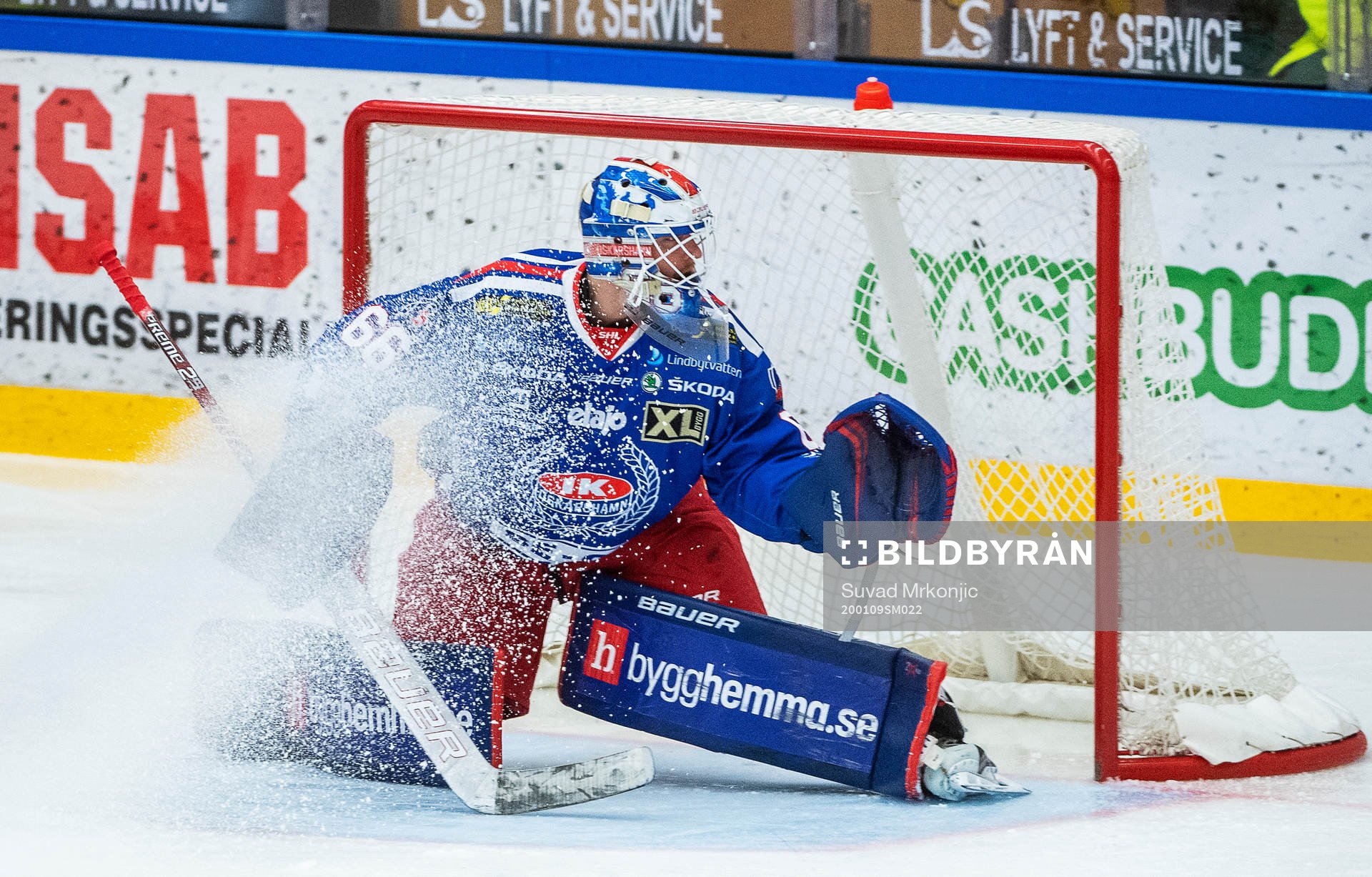 Oskarshamns målvakt Tex Williamsson