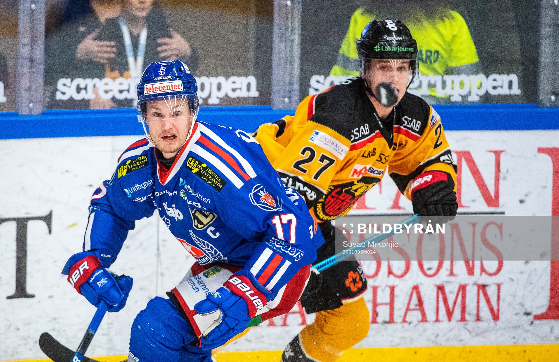 Oskarshamns Jonas Engström och Luleås Nils Lundkvist