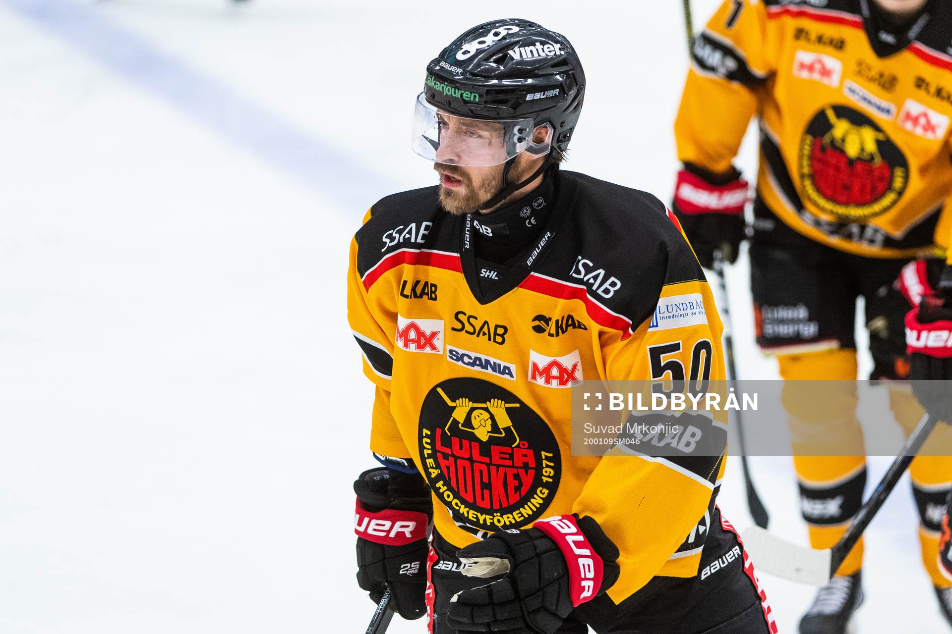 Luleås Daniel Sondell jublar