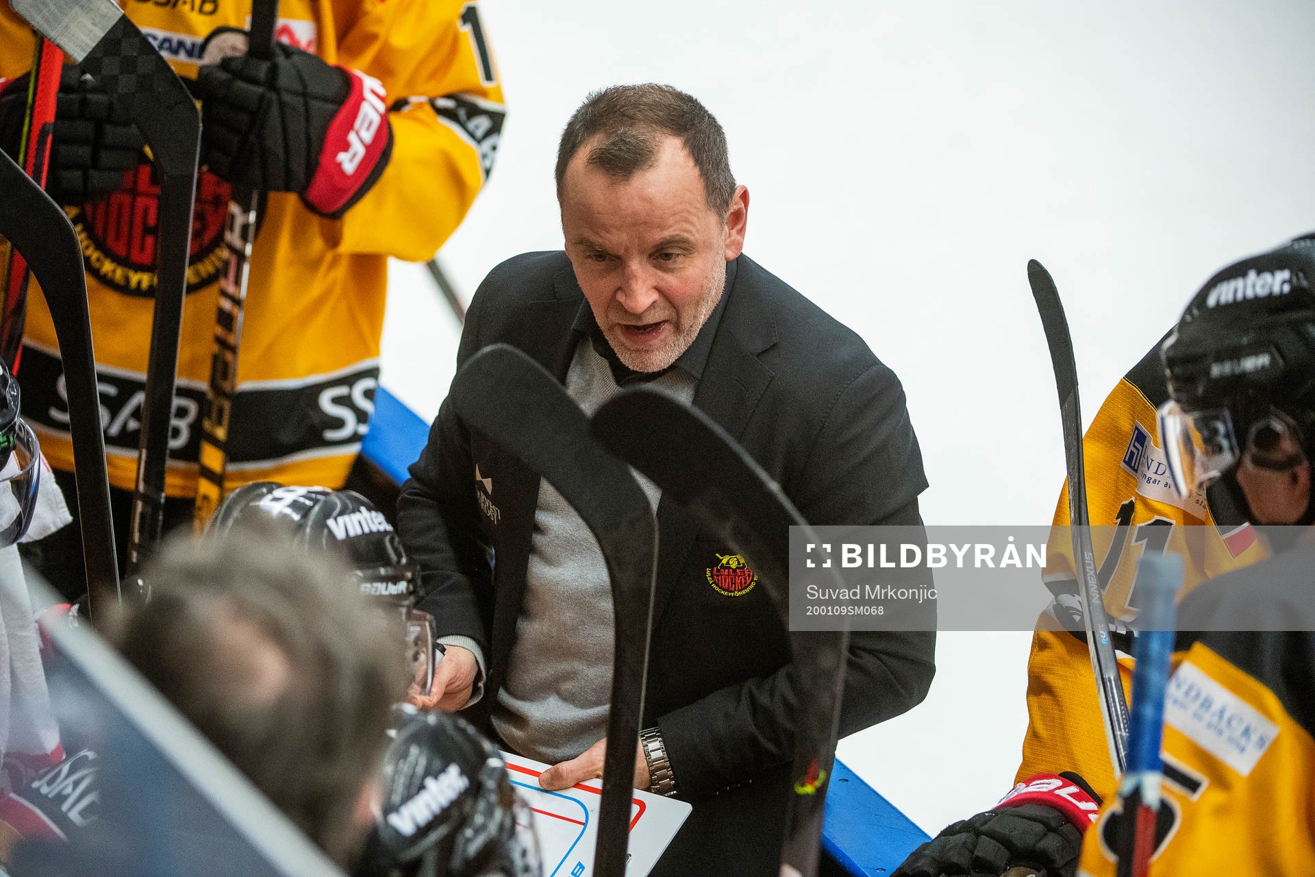 Luleås tränare Thomas Berglund
