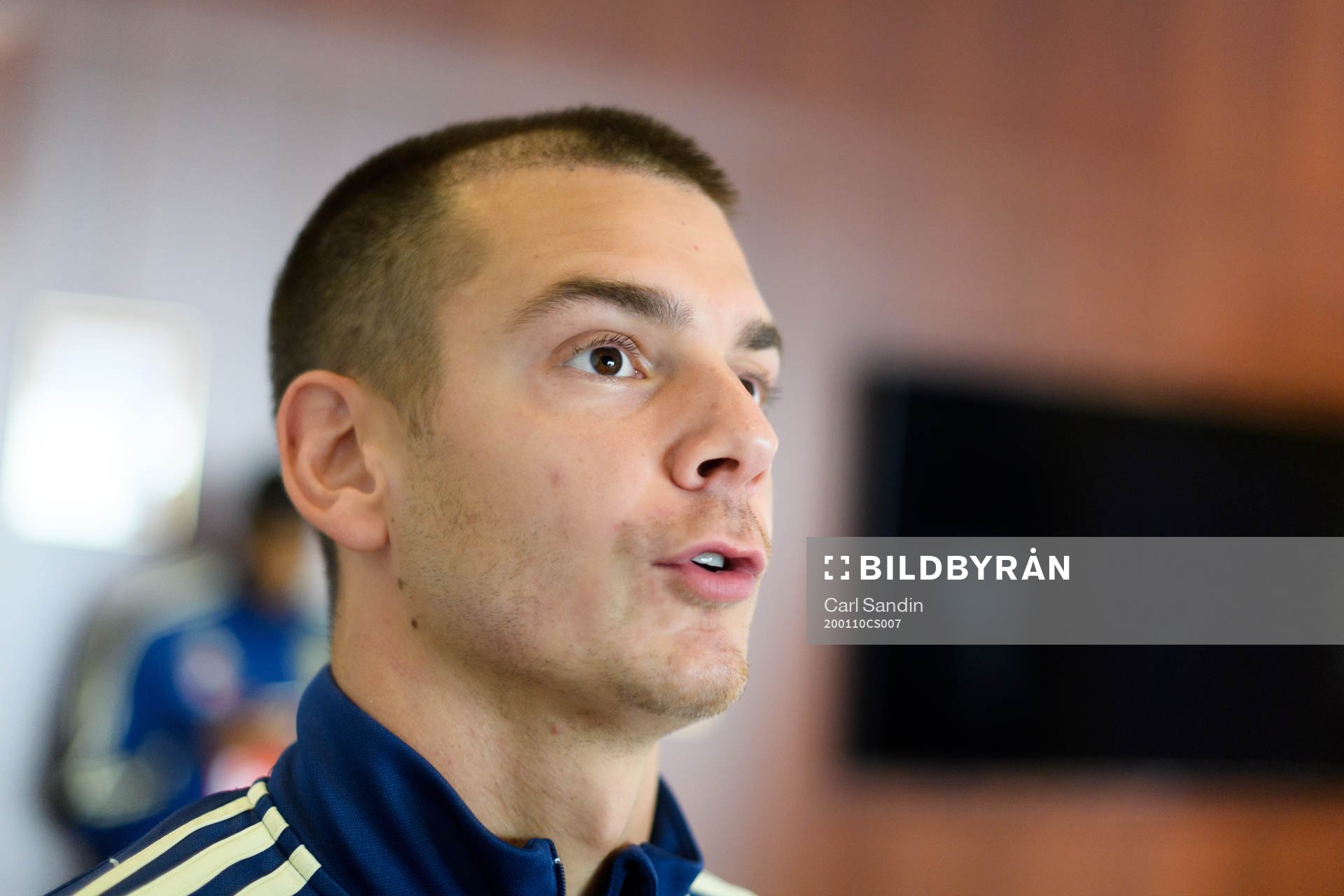 Alexander Kacaniklic is being interviewed