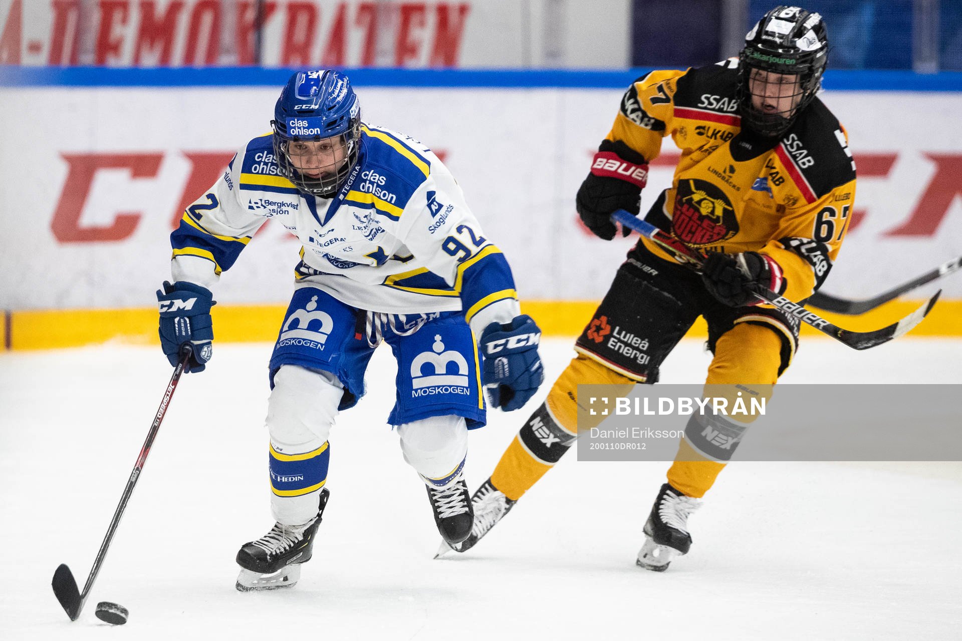 Leksands Betty Jouanny och Luleås Linn Peterson