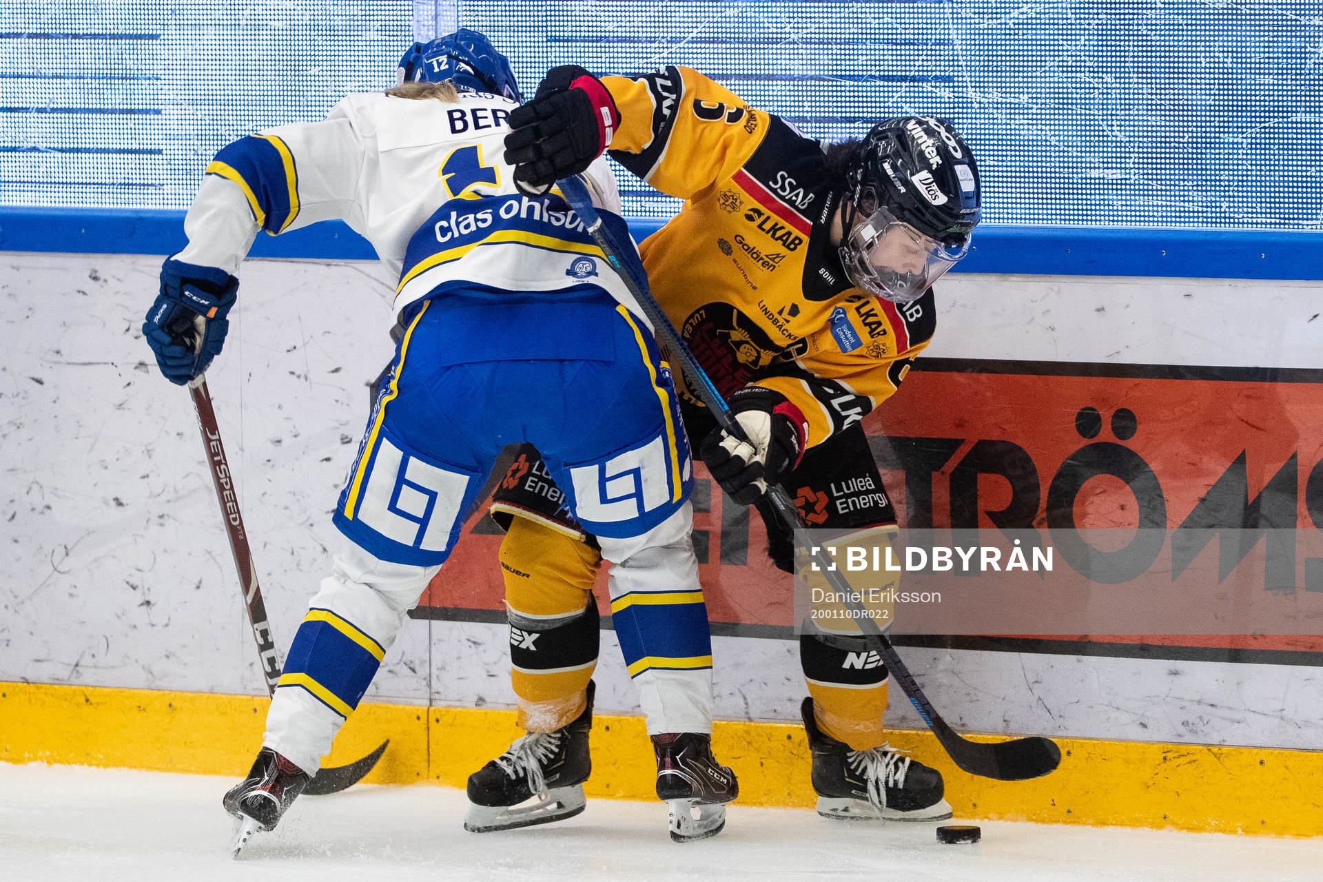 Luleås Jenni Hiirikoski och Leksands Emelie Berlin