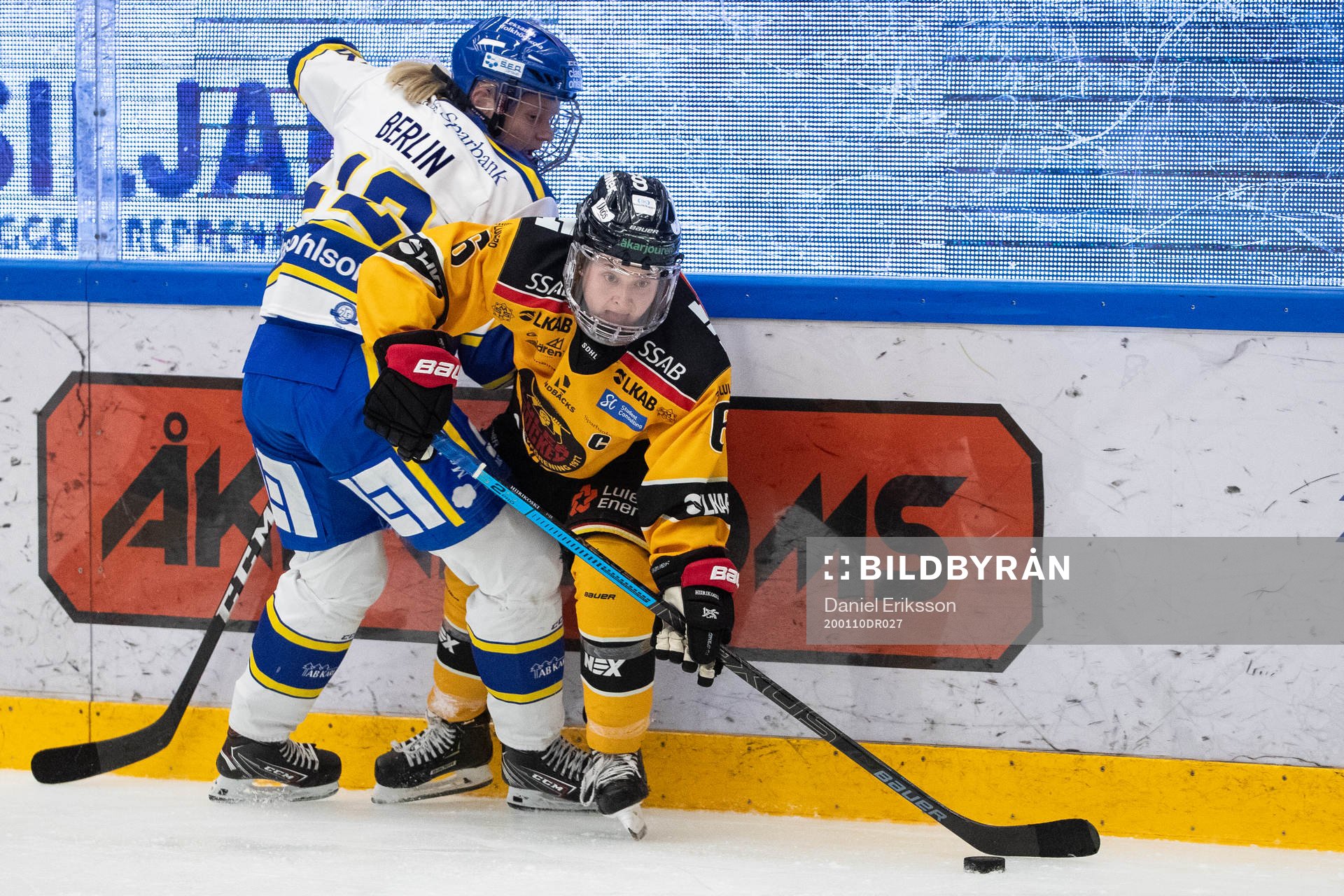 Luleås Jenni Hiirikoski och Leksands Emelie Berlin
