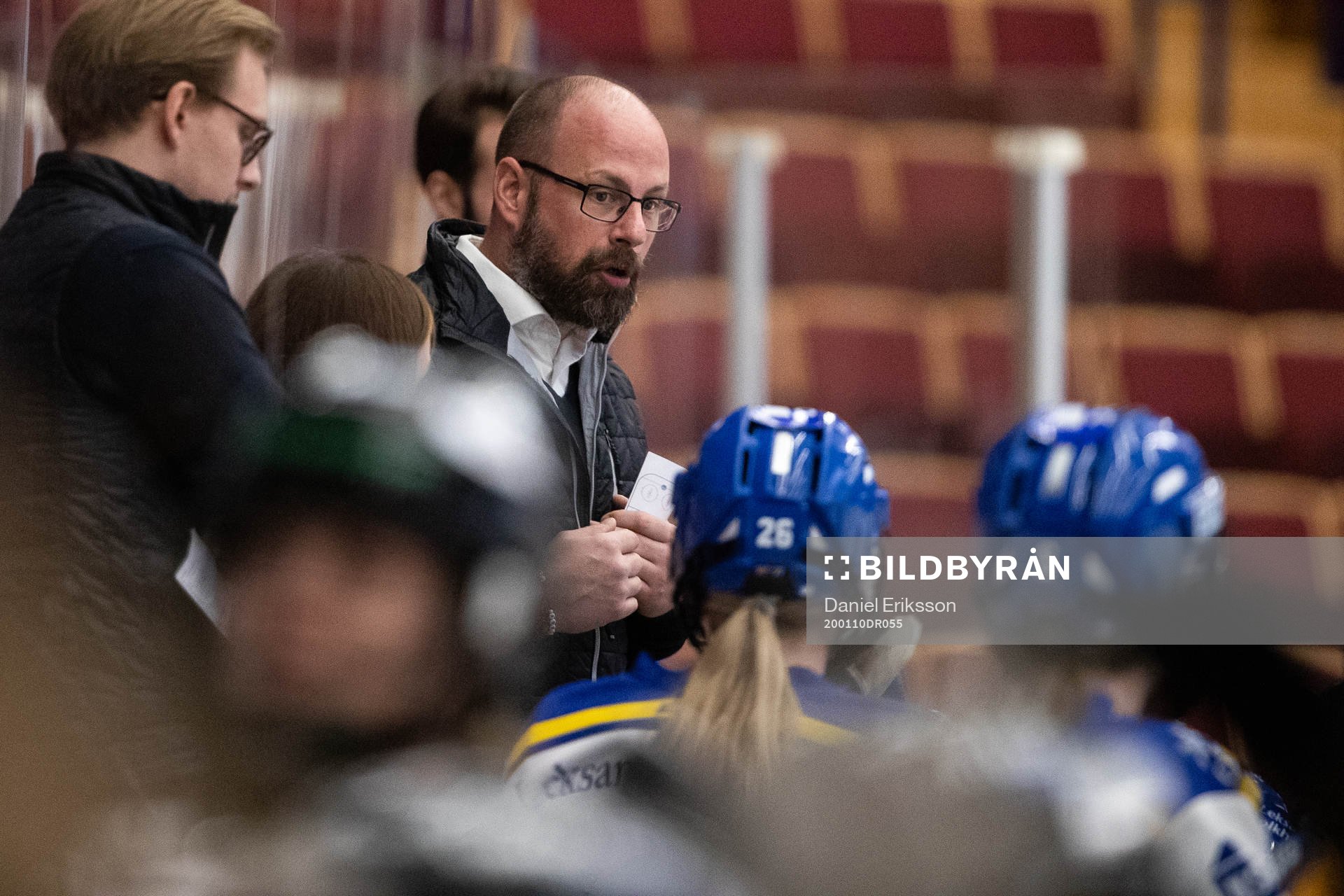 Leksands tränare Lars Stenmark