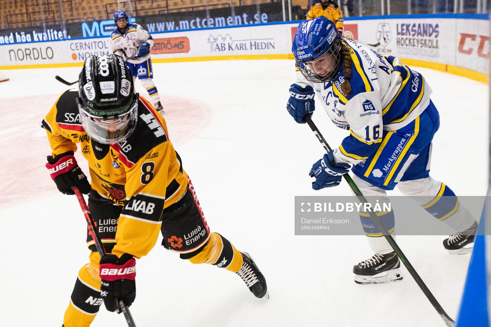 Luleås Ebba Berglund och Leksands Kajsa Armborg