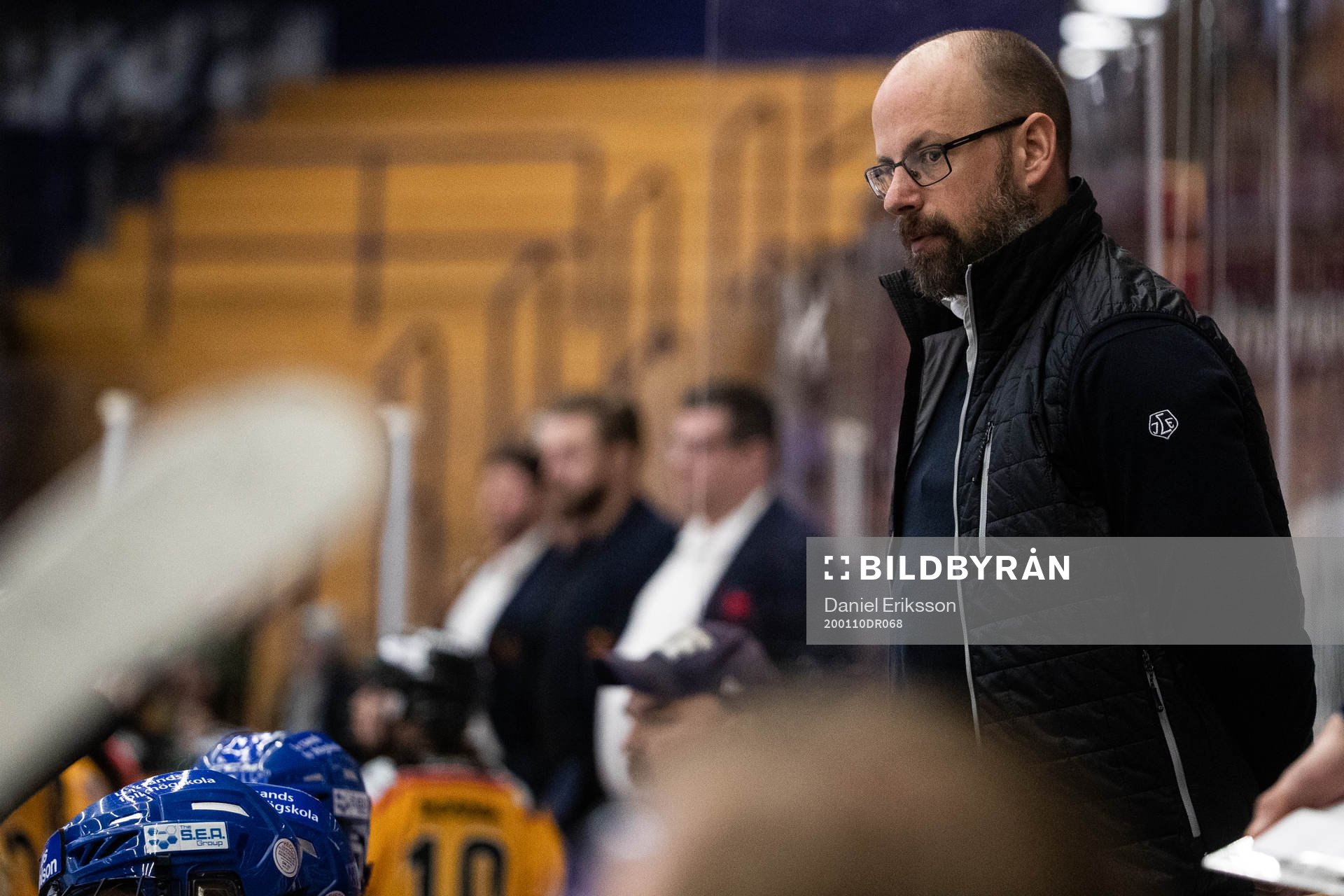 Leksands tränare Lars Stenmark