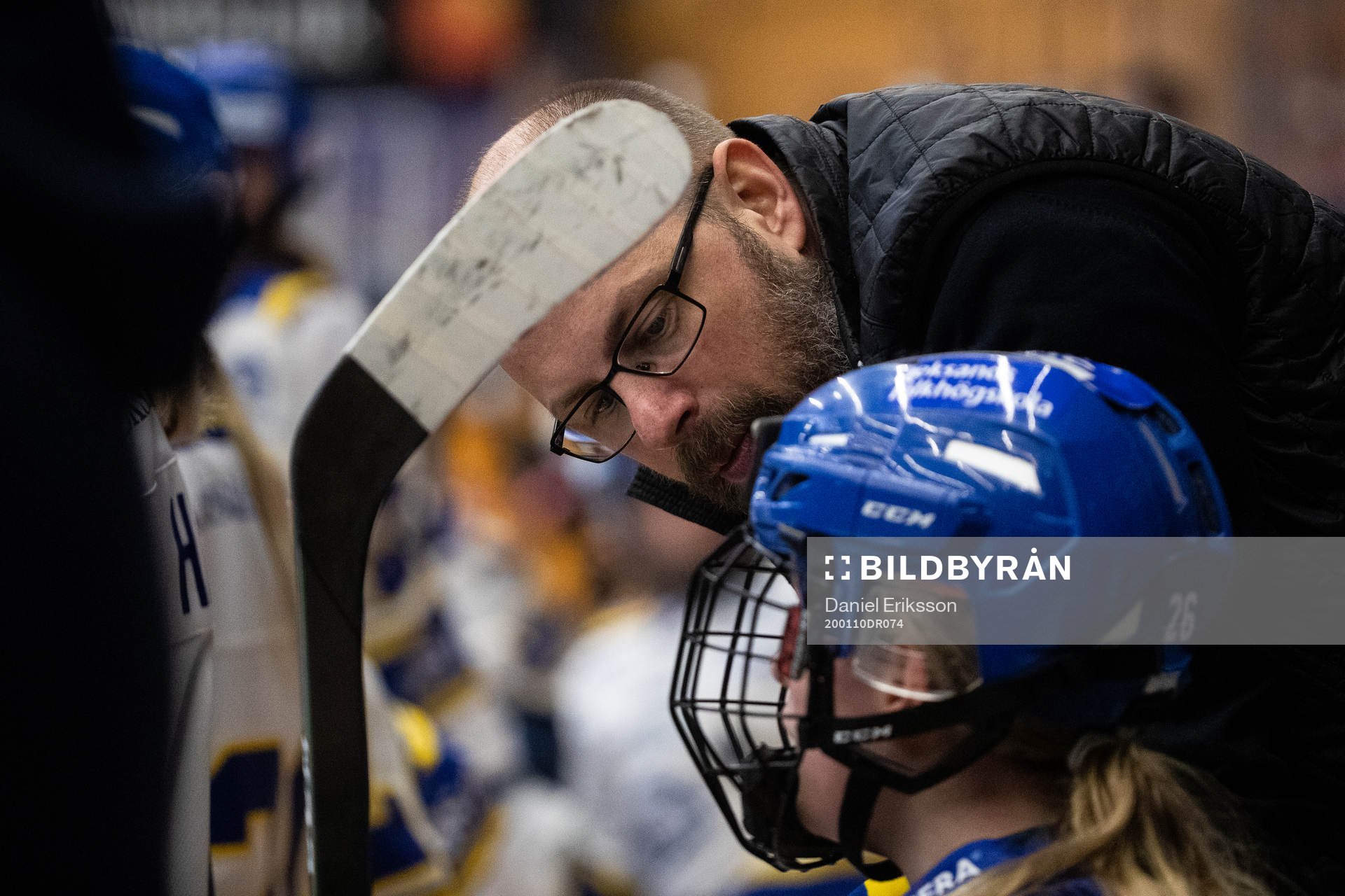 Leksands tränare Lars Stenmark