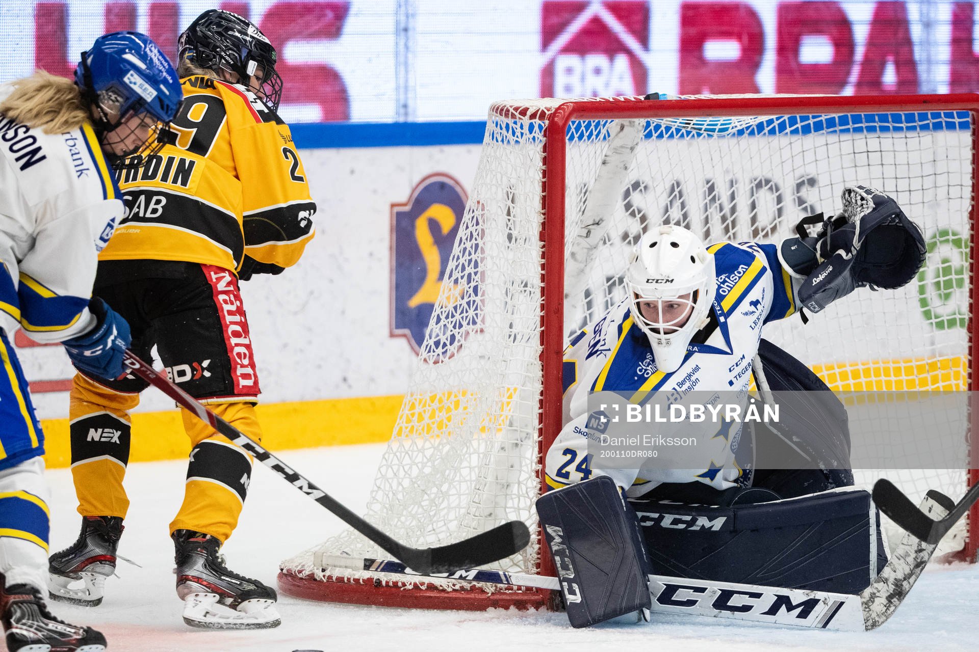 Leksands målvakt Jule Flötgen
