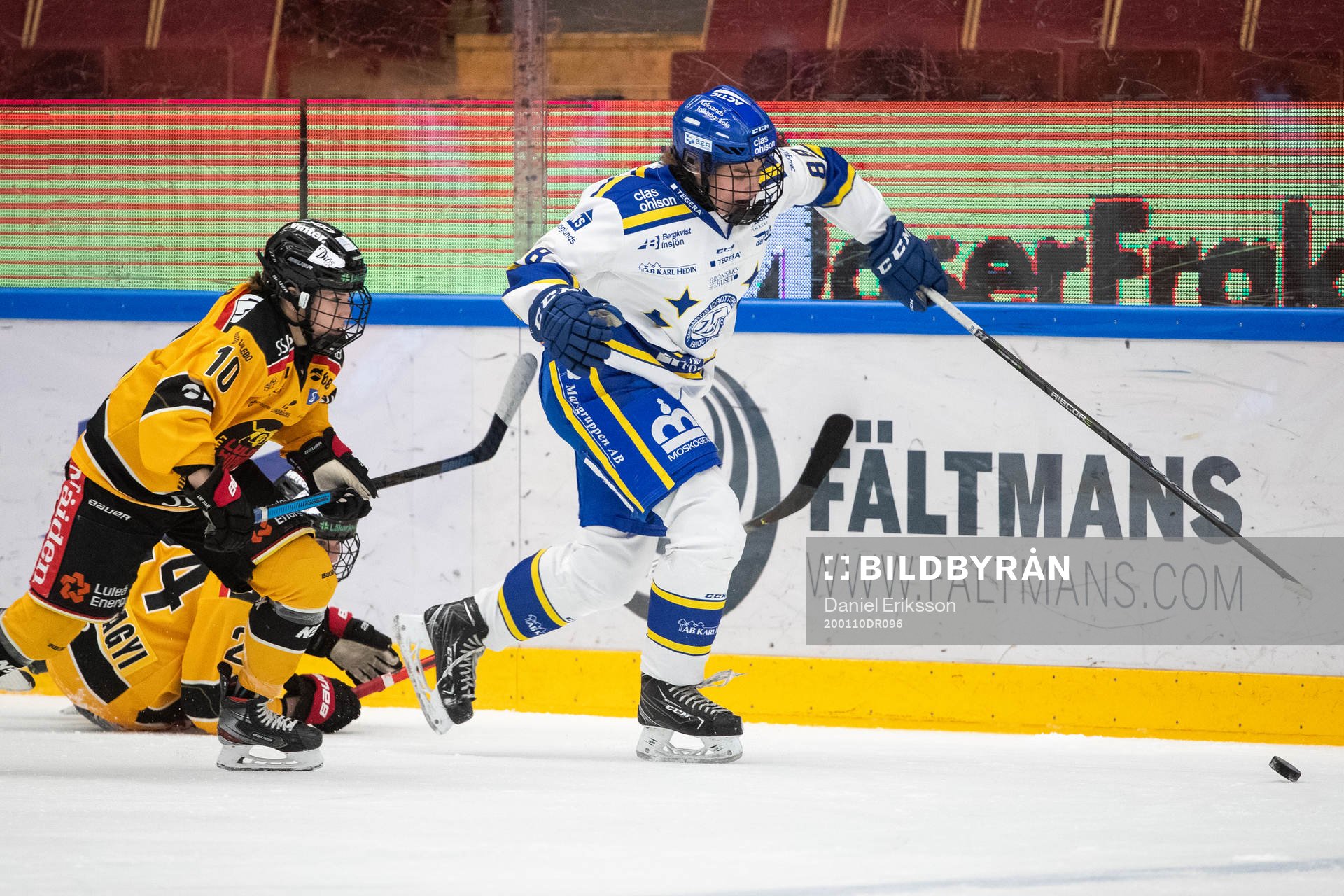Leksands Ella Albinsson och Luleås Christa Alanko
