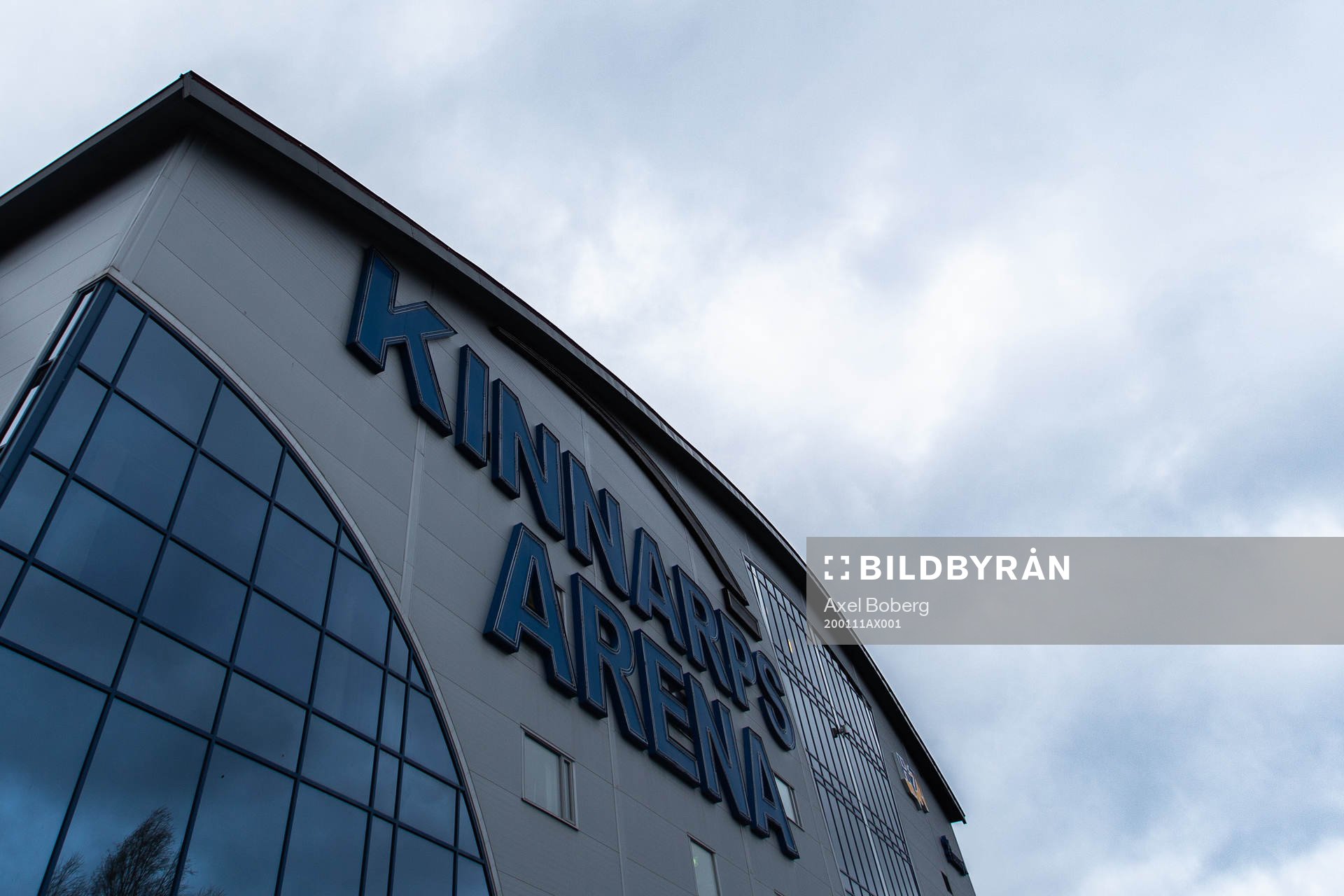 Exteriör av Kinnarps Arena