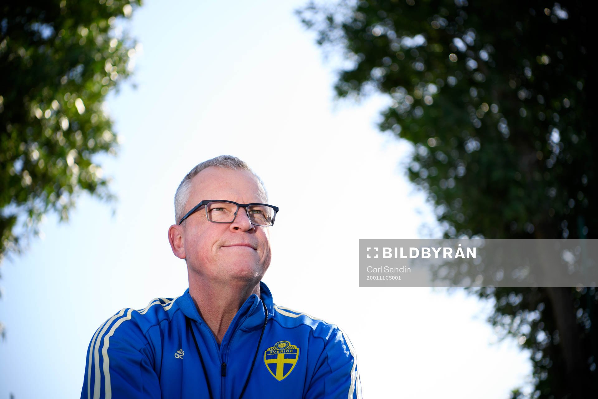 Head coach Janne Andersson poses for a portrait