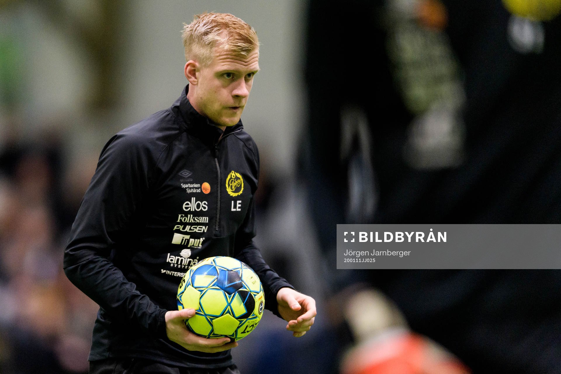 Herrlagets målvaktstränare Linus Eriksson
