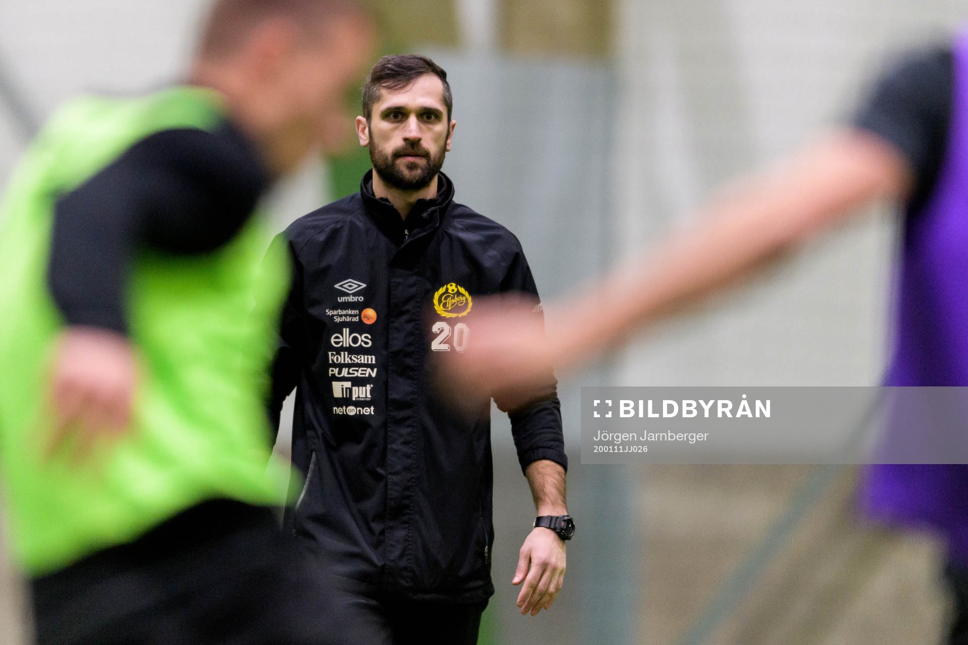 Herrlagets assisterande tränare Emir Bajrami