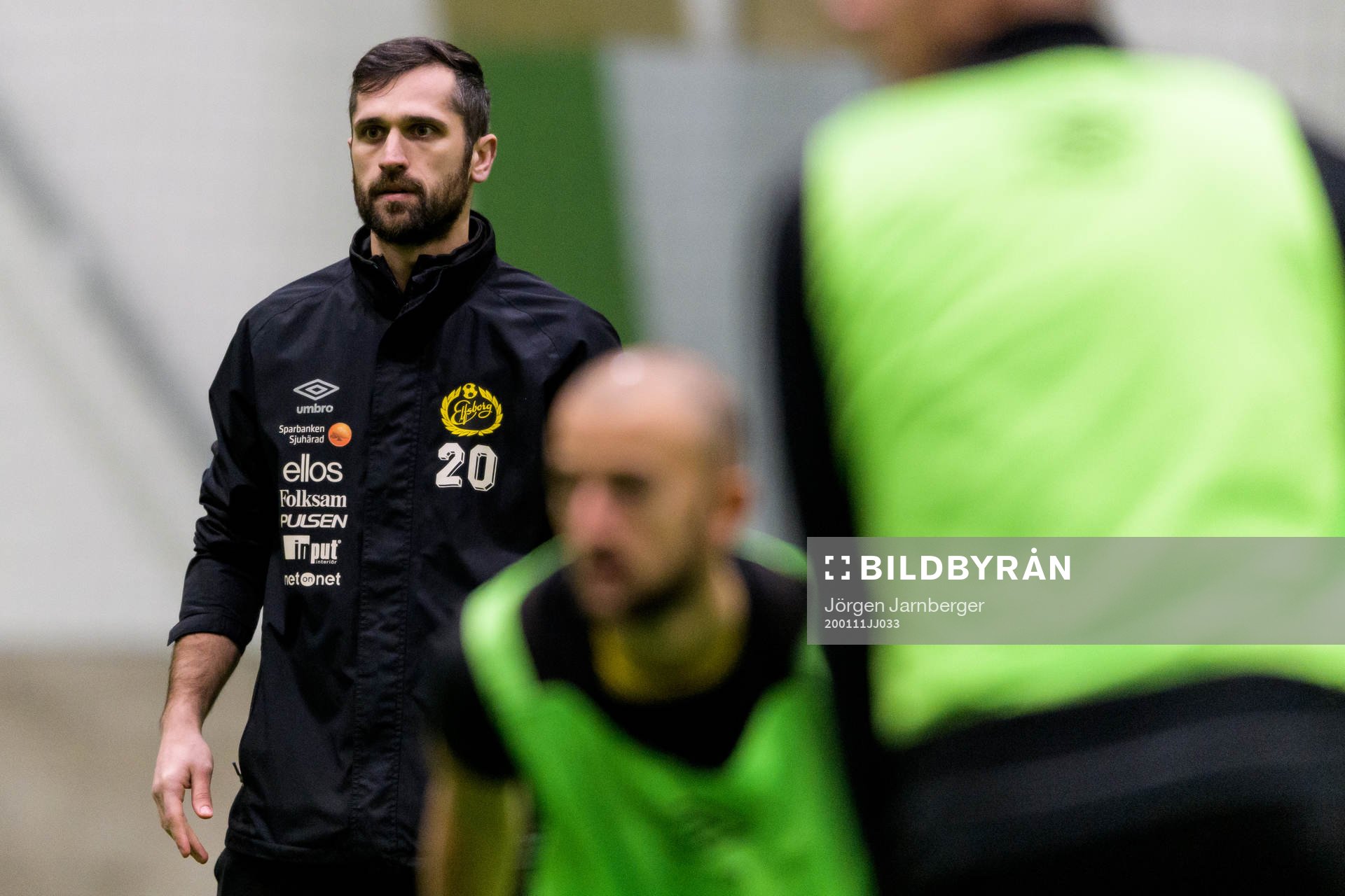 Herrlagets assisterande tränare Emir Bajrami