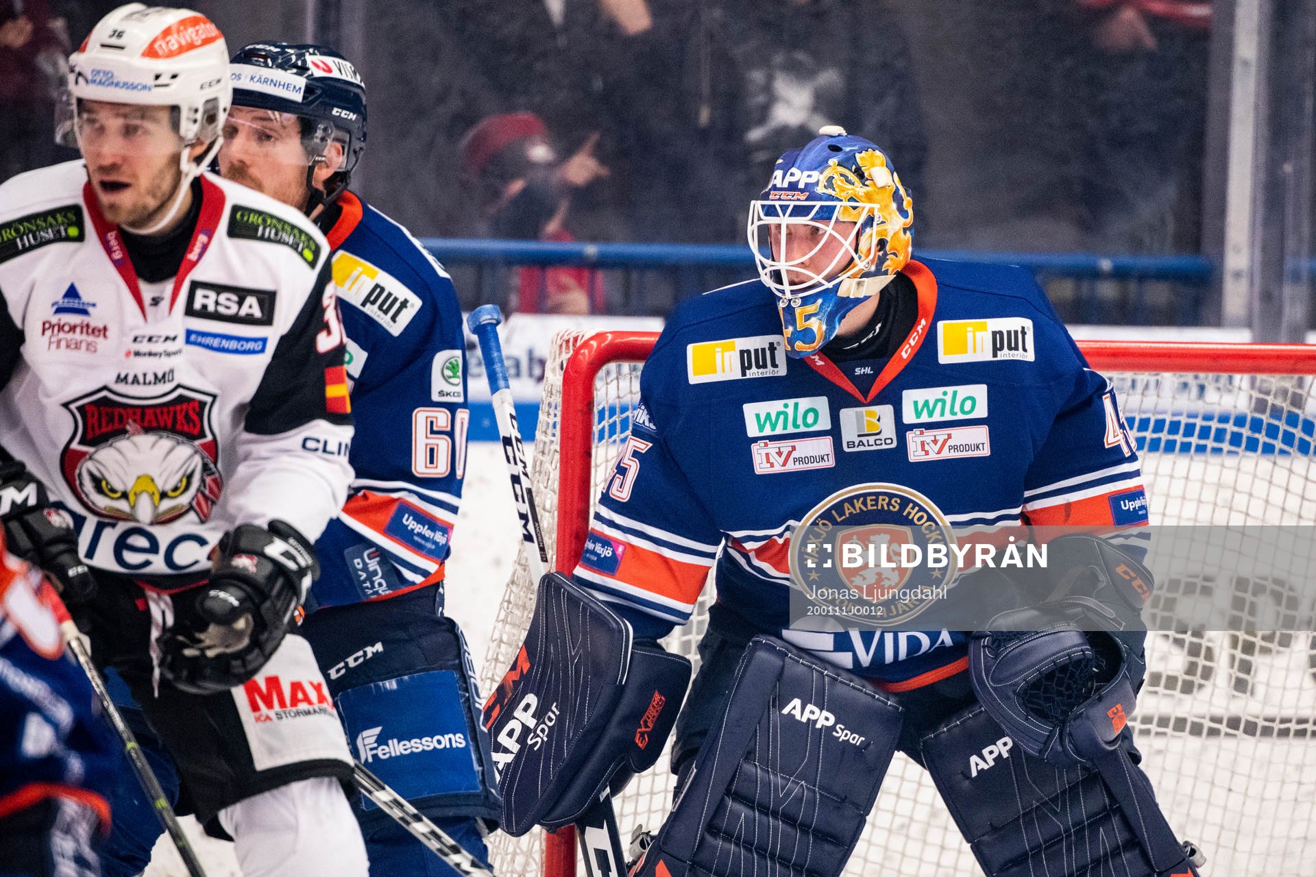 Växjös målvakt Viktor Andrén