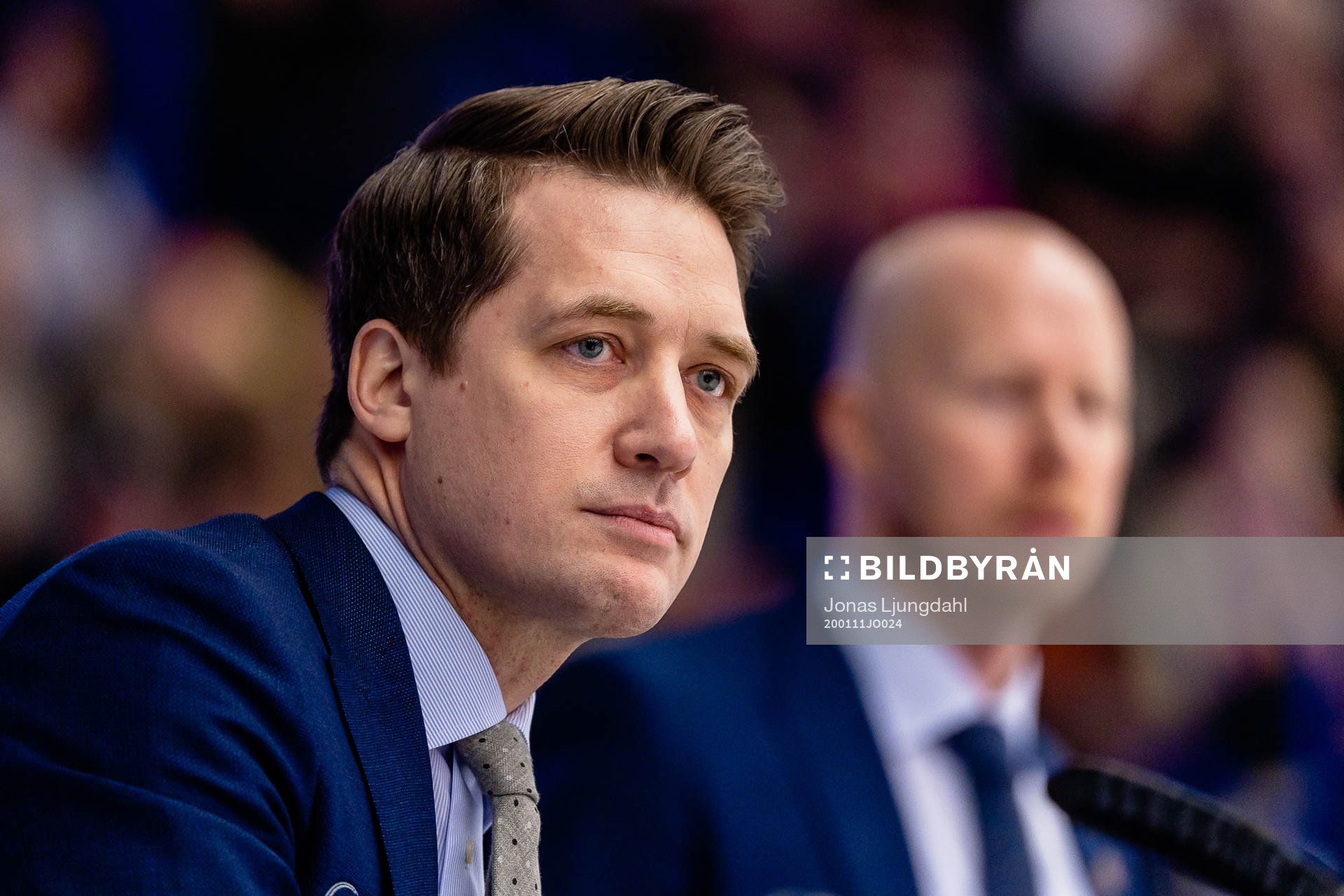 Växjös tränare Sam Hallam
