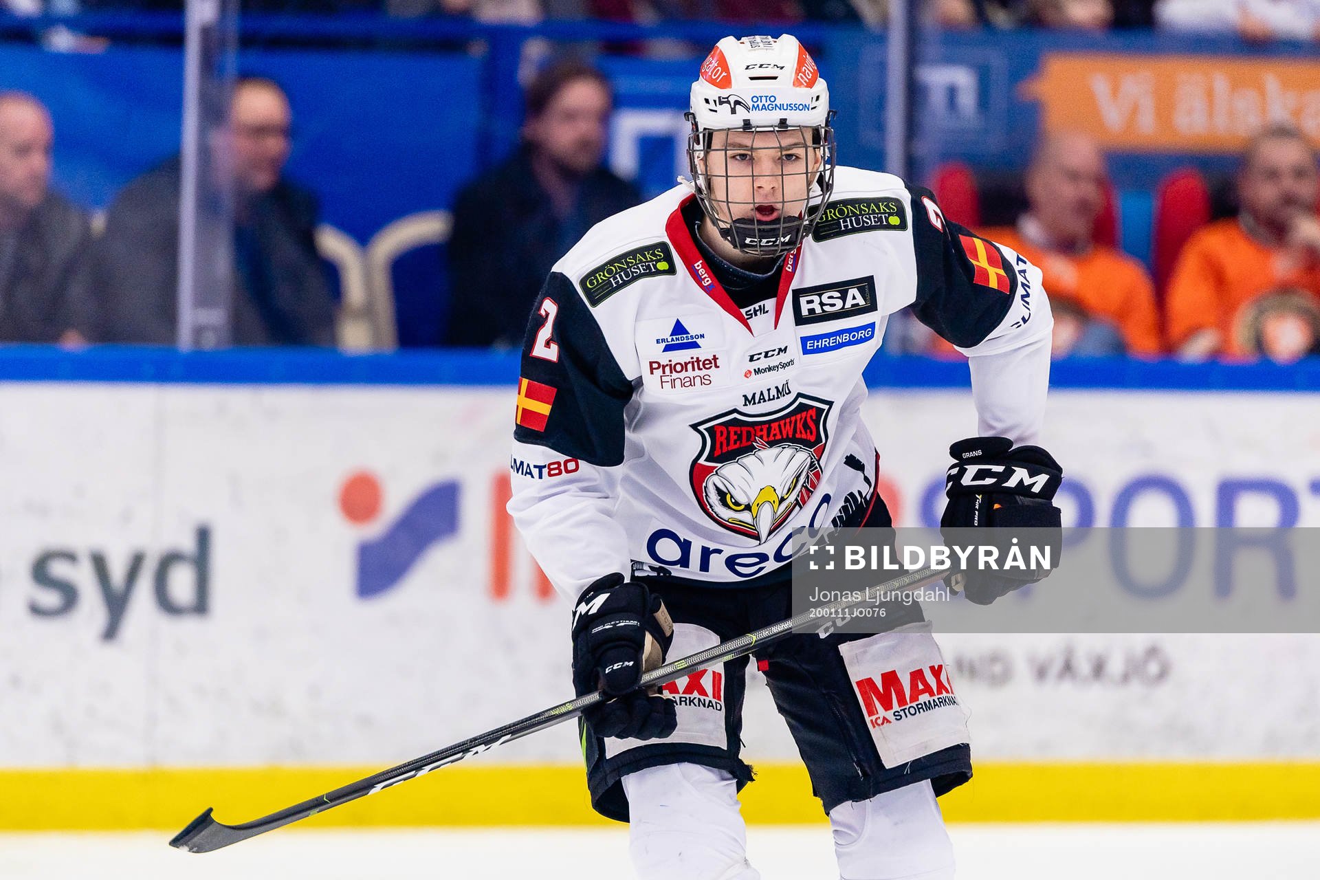 Malmö Redhawks Helge Grans