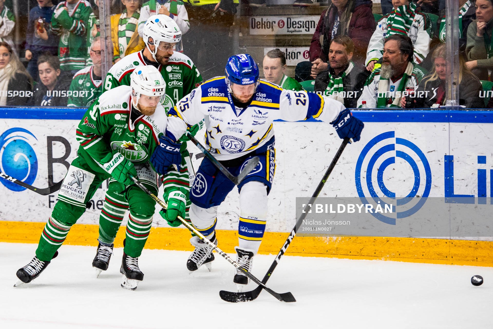 Rögles Ted Brithén och Leksands Linus Persson