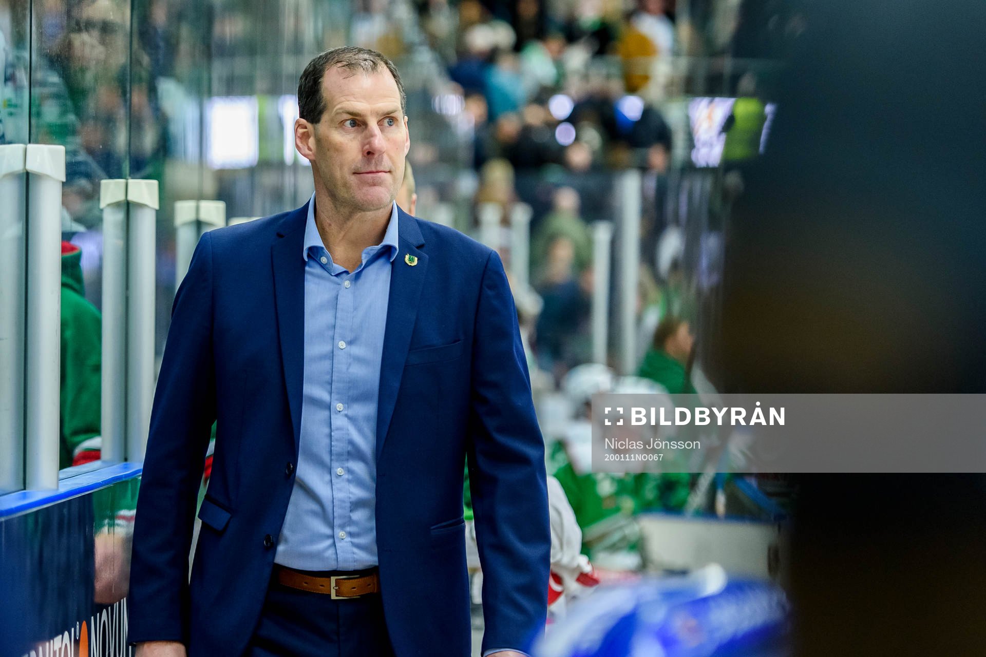 Rögles assisterande tränare Jan Larsson