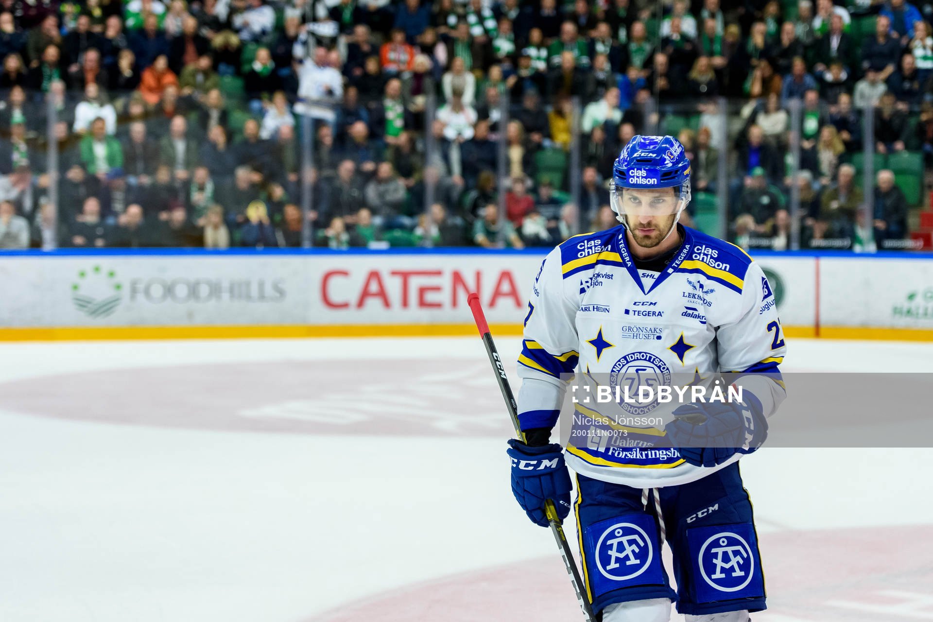 Leksands Marek Hrivik  jublar
