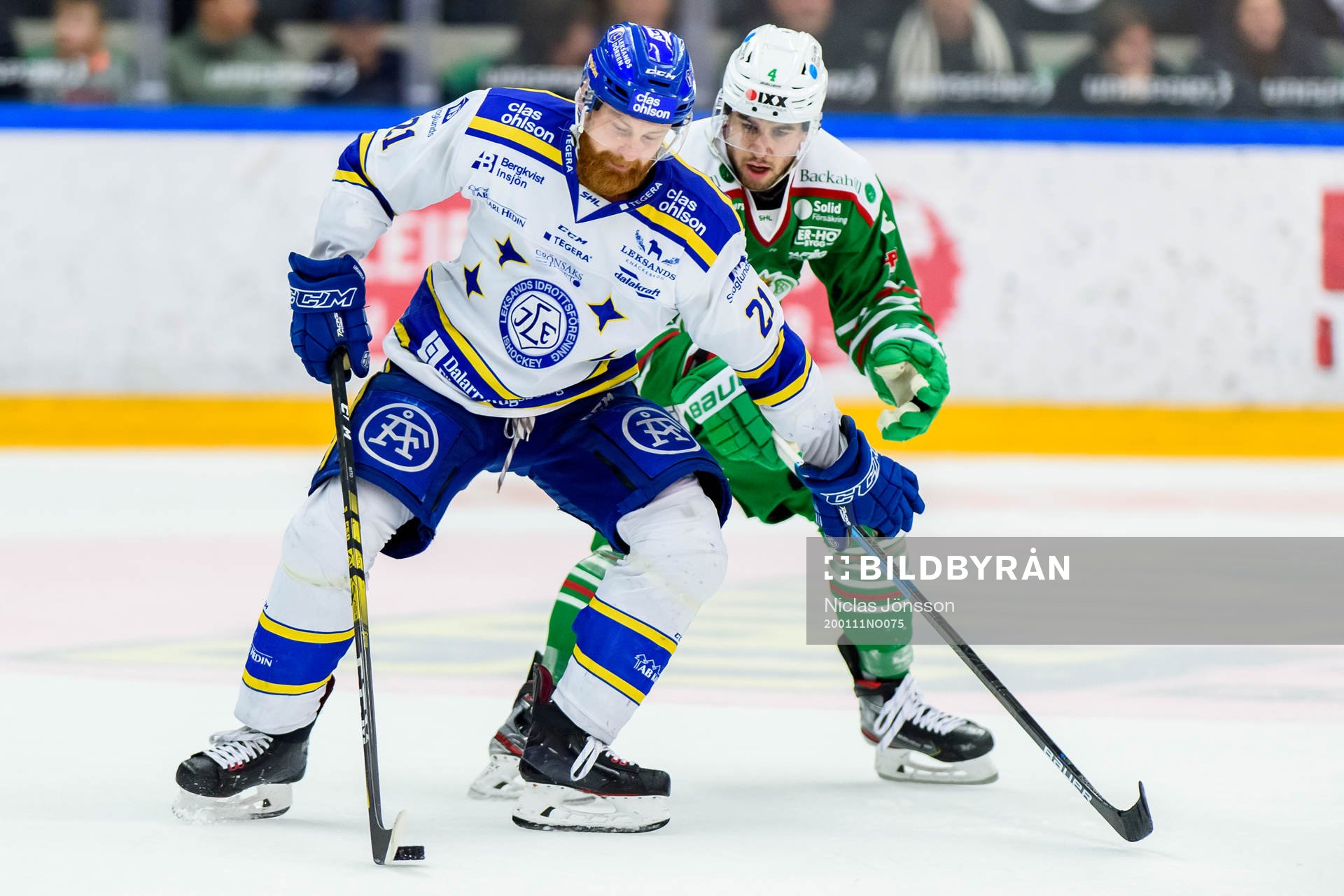 Leksands Mattias Ritola och Rögles Kodie Curran