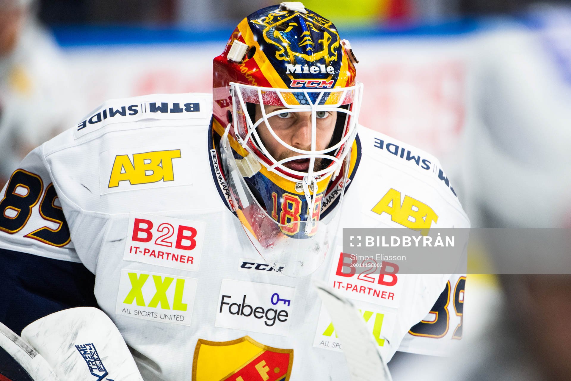 Djurgårdens målvakt Niklas Svedberg