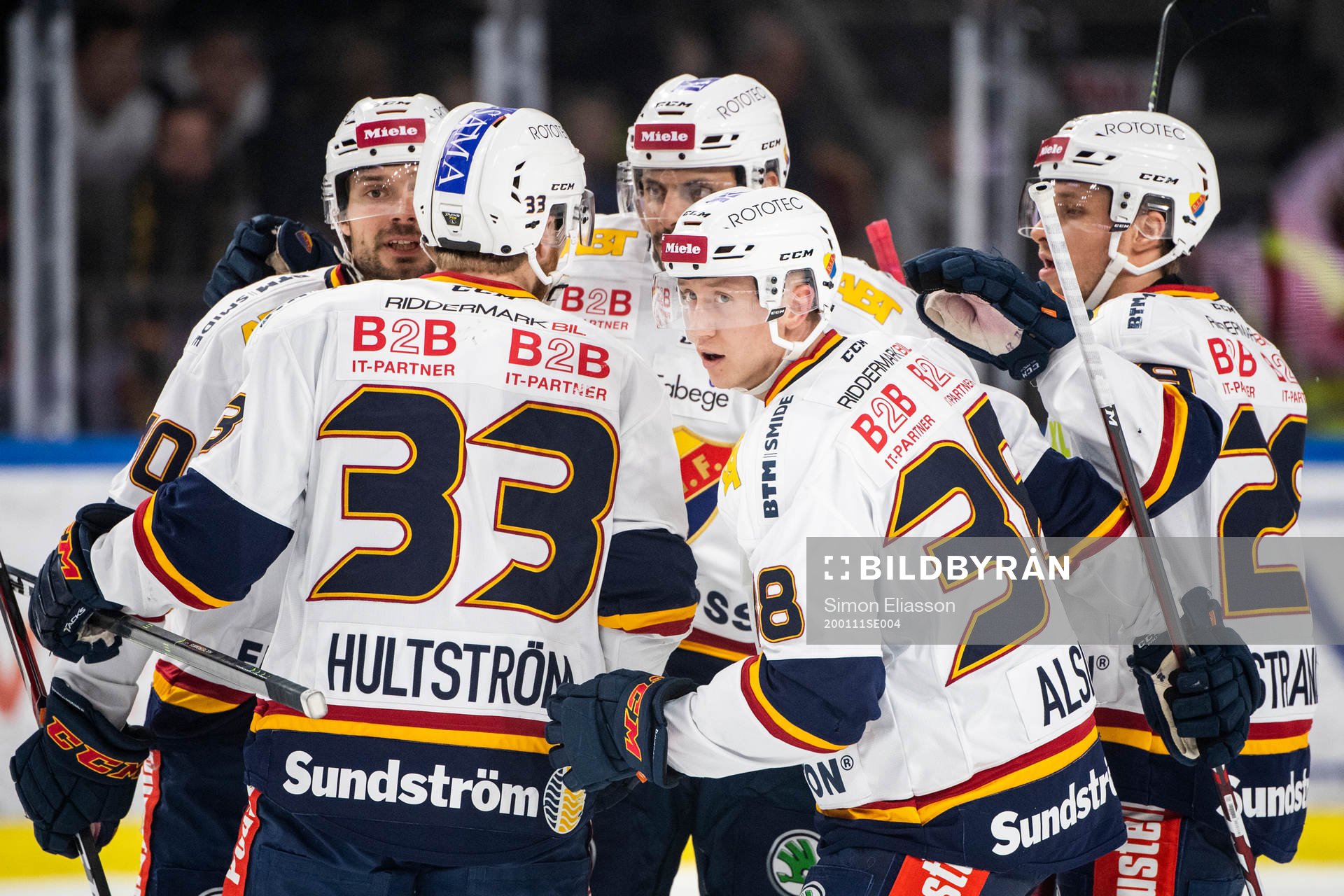 Djurgårdens Olle Alsing jublar