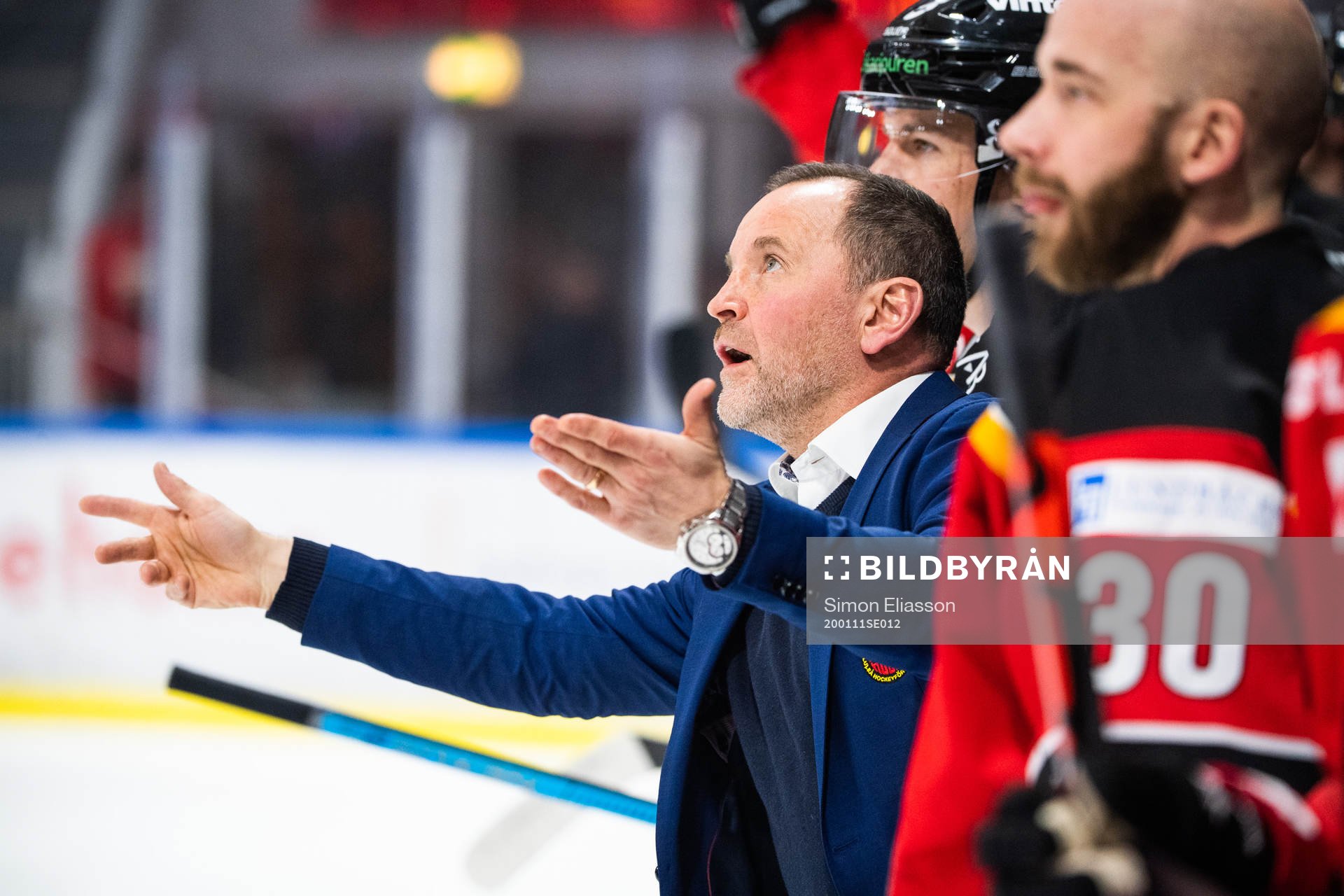 Luleås tränare Thomas Berglund