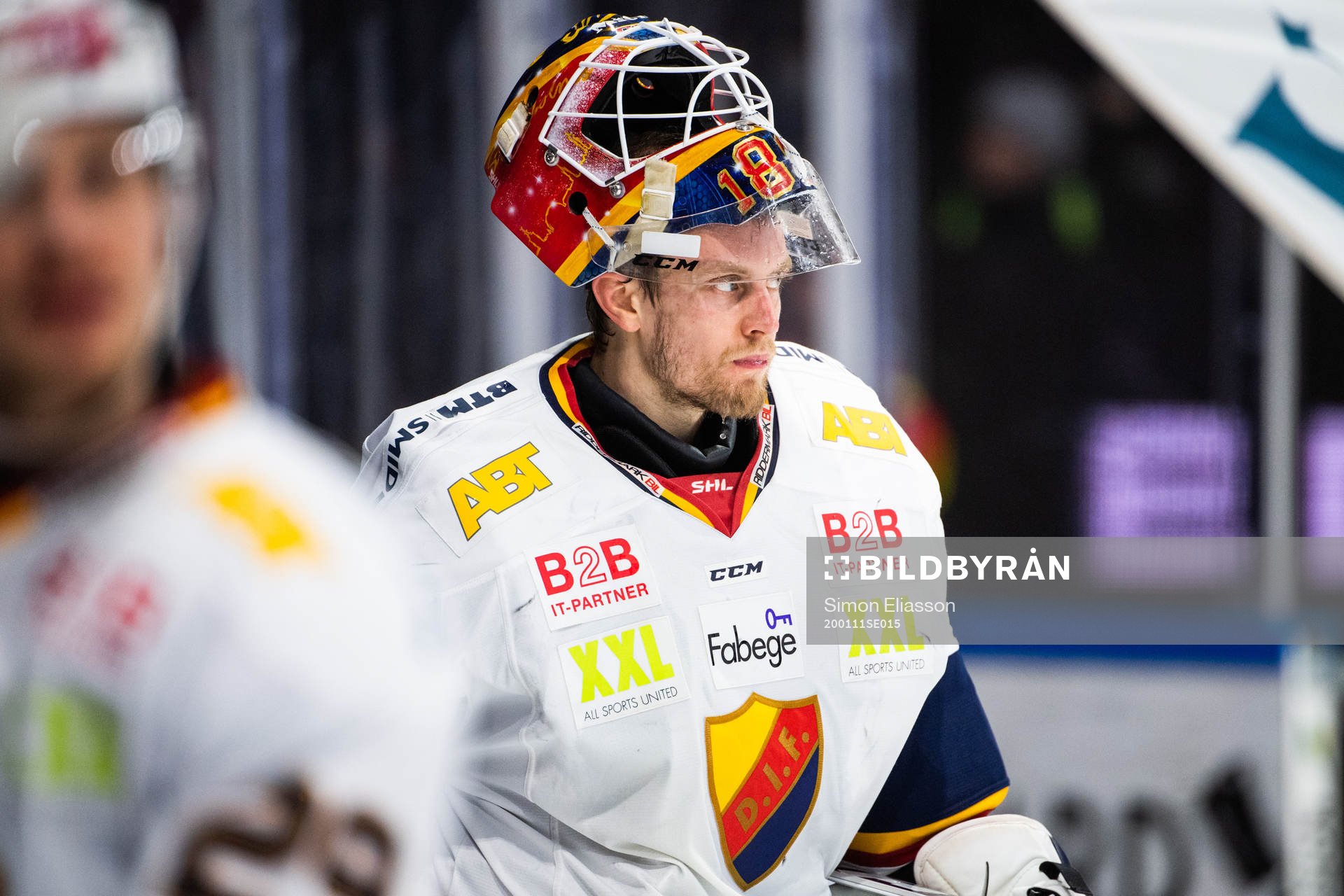 Djurgårdens målvakt Niklas Svedberg