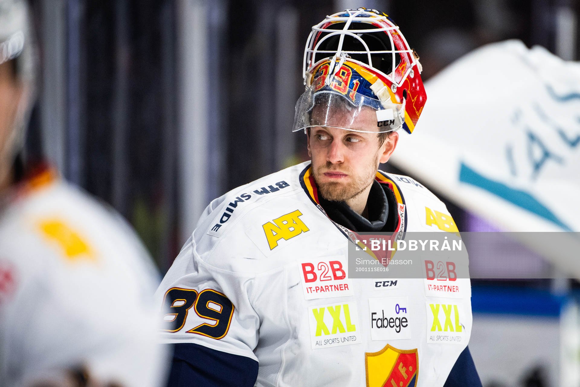 Djurgårdens målvakt Niklas Svedberg