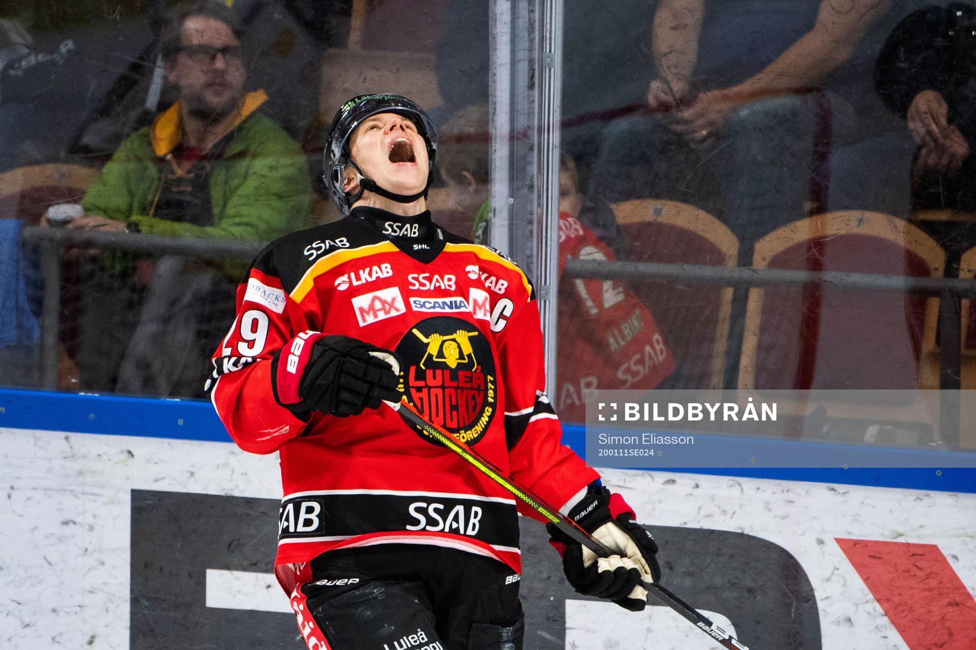 Luleås Erik Gustafsson deppar