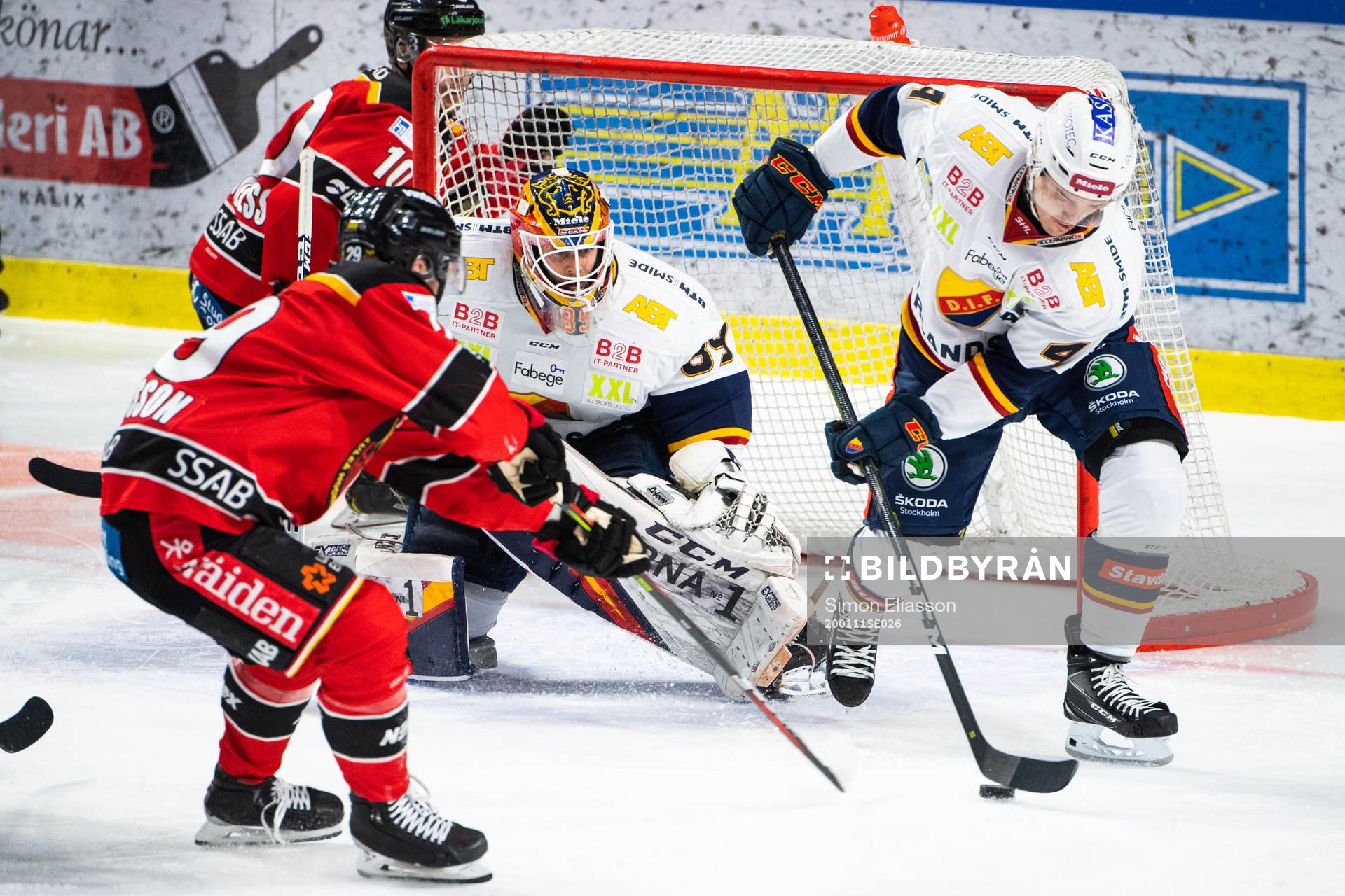 Djurgårdens målvakt Niklas Svedberg