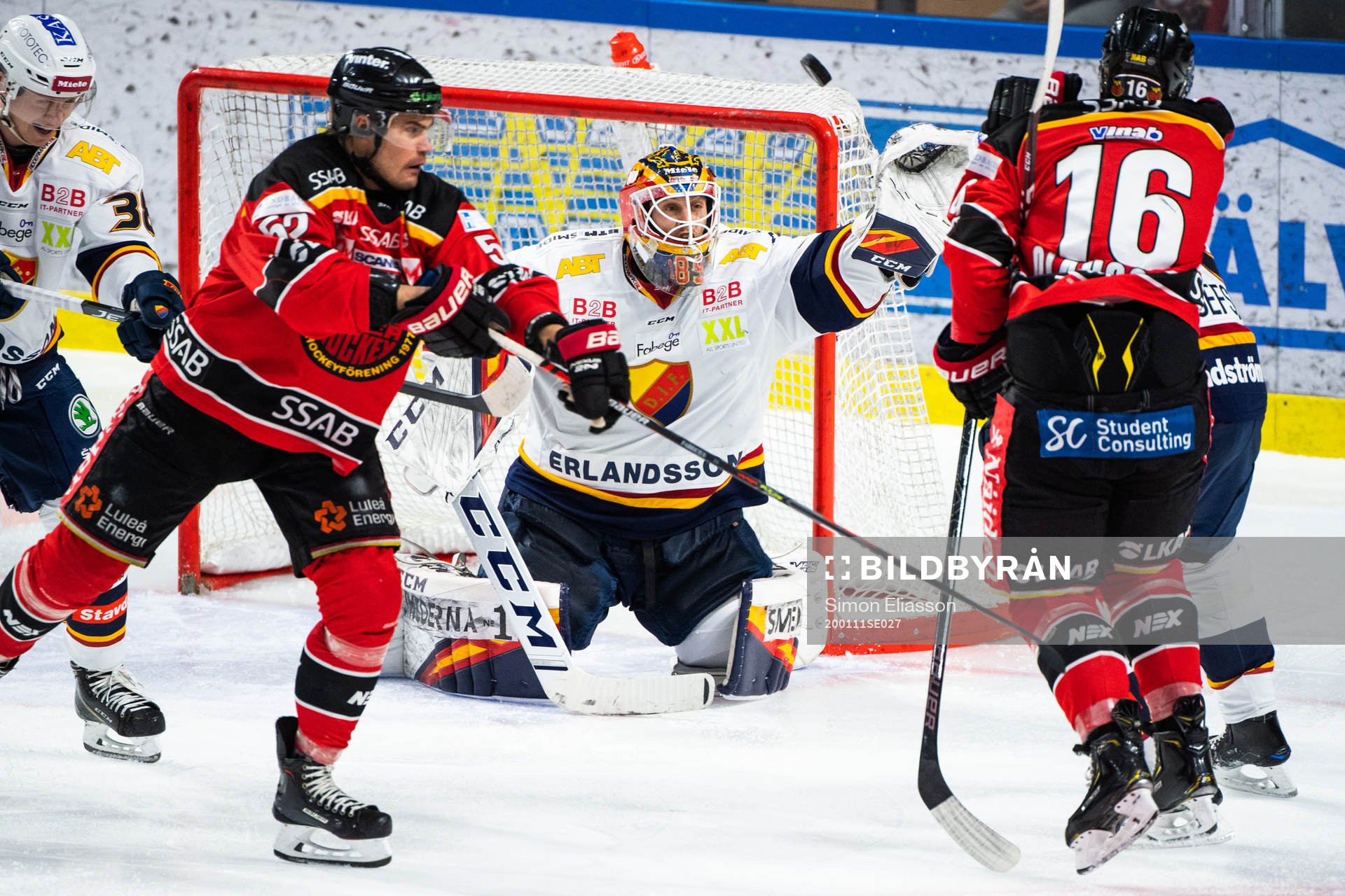 Djurgårdens målvakt Niklas Svedberg