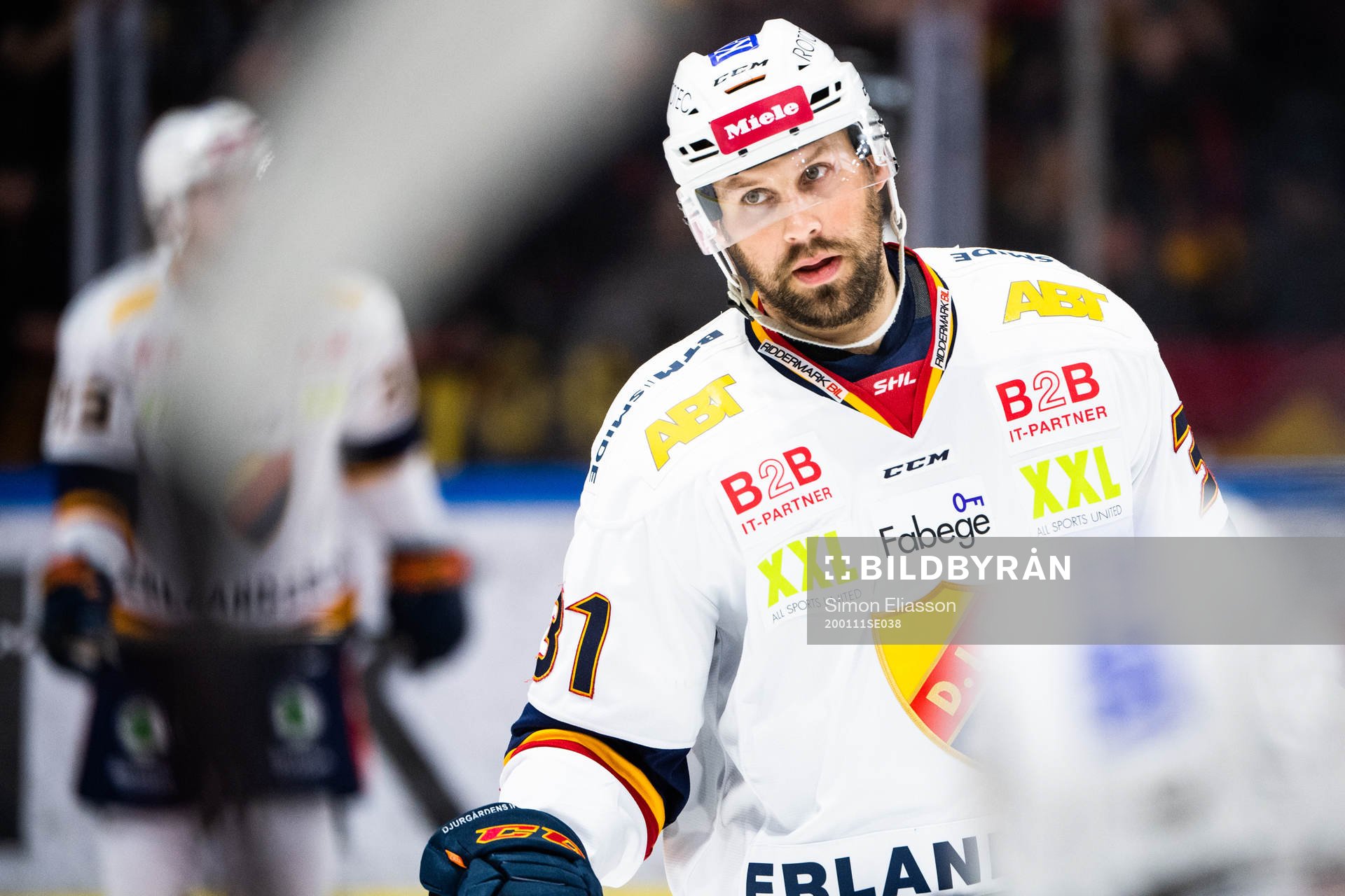 Djurgårdens Dick Axelsson deppar