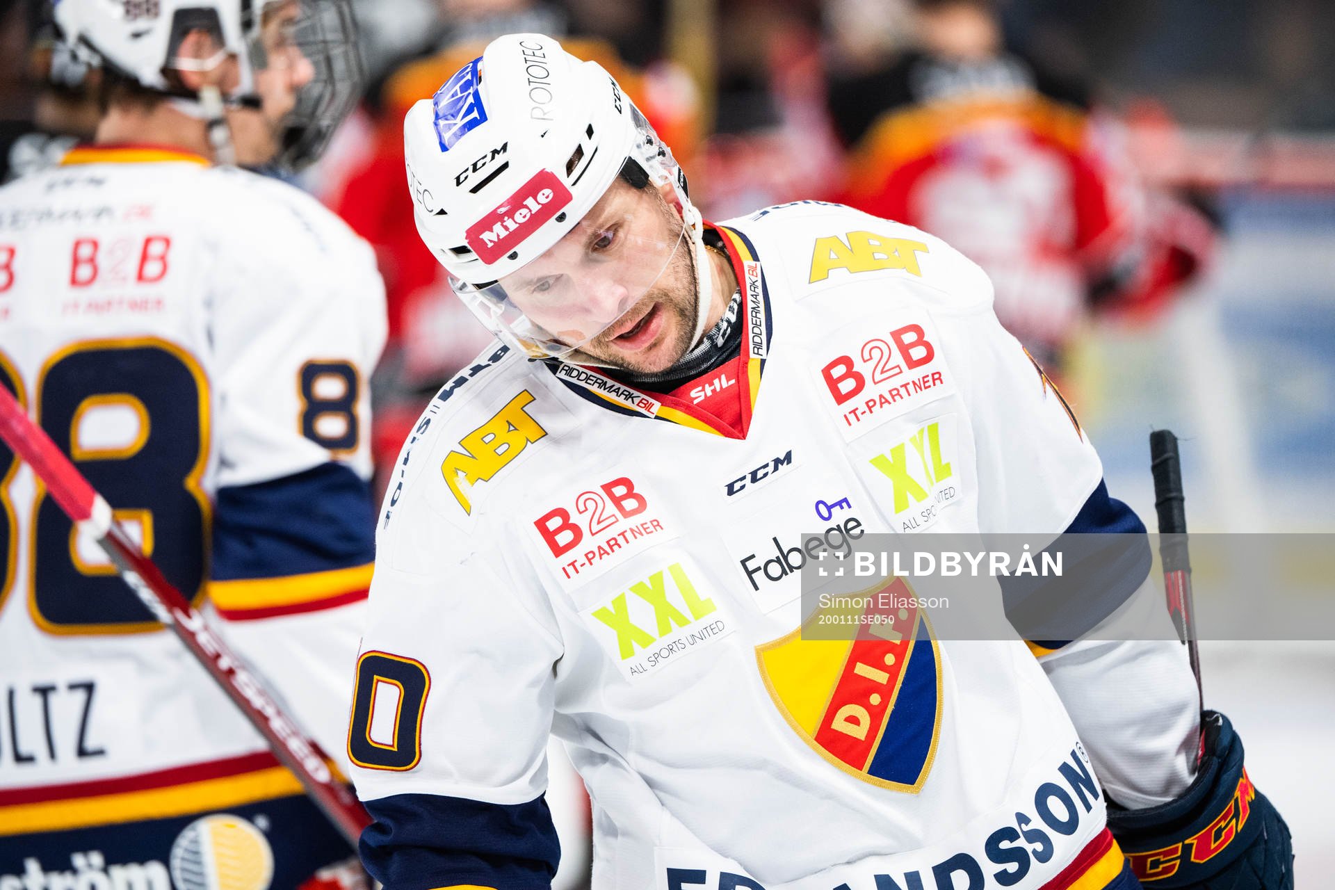Djurgårdens Niclas Bergfors deppar