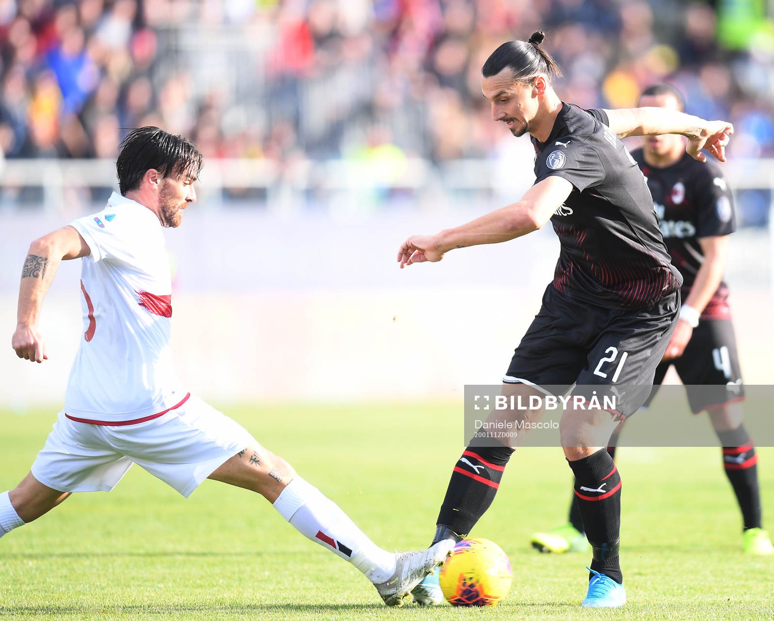 Zlatan Ibrahimovic of AC Milan