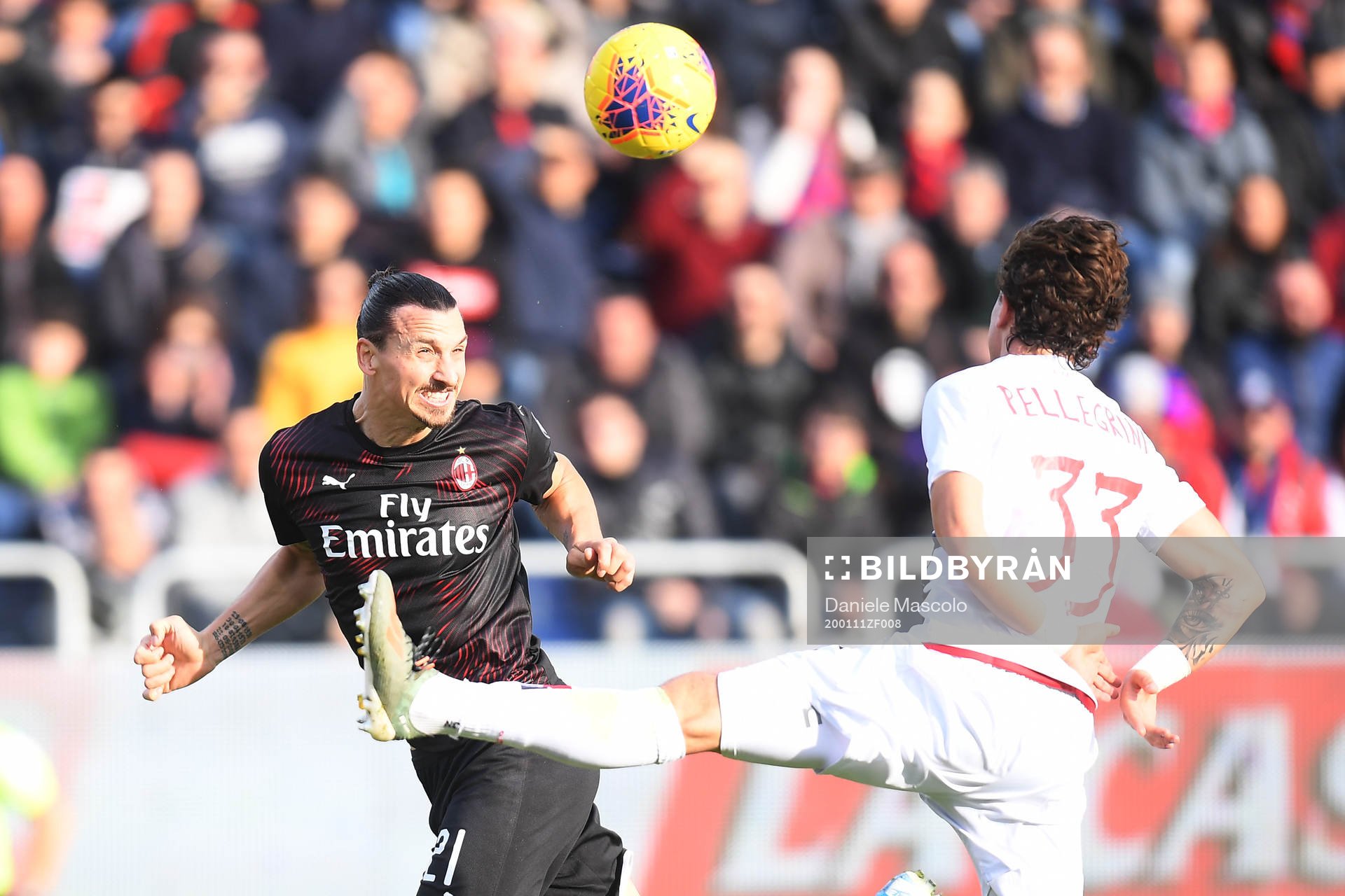 Zlatan Ibrahimovic of AC Milan