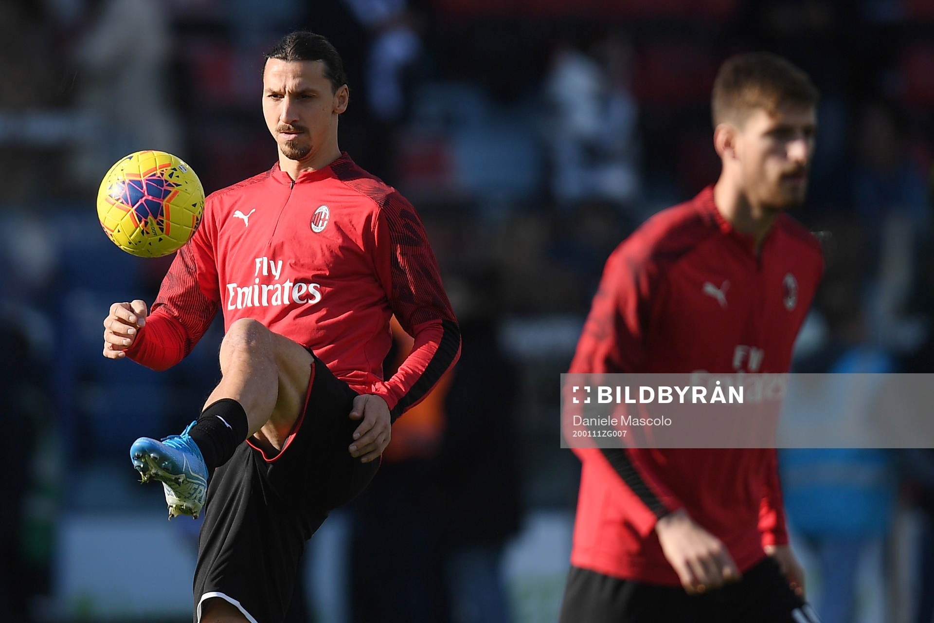 Zlatan Ibrahimovic of AC Milan