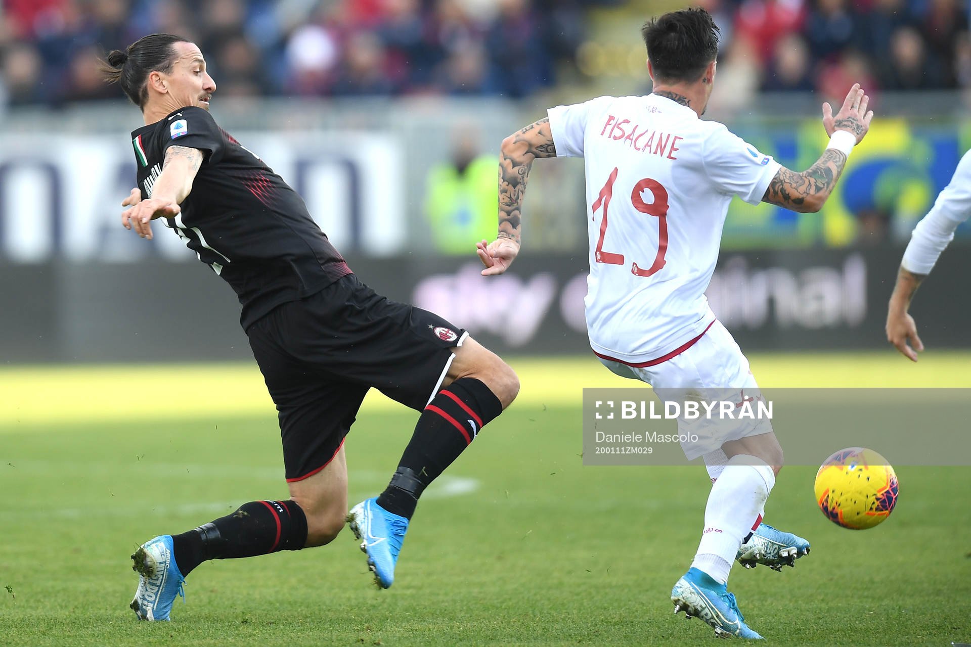 Zlatan Ibrahimovic of AC Milan