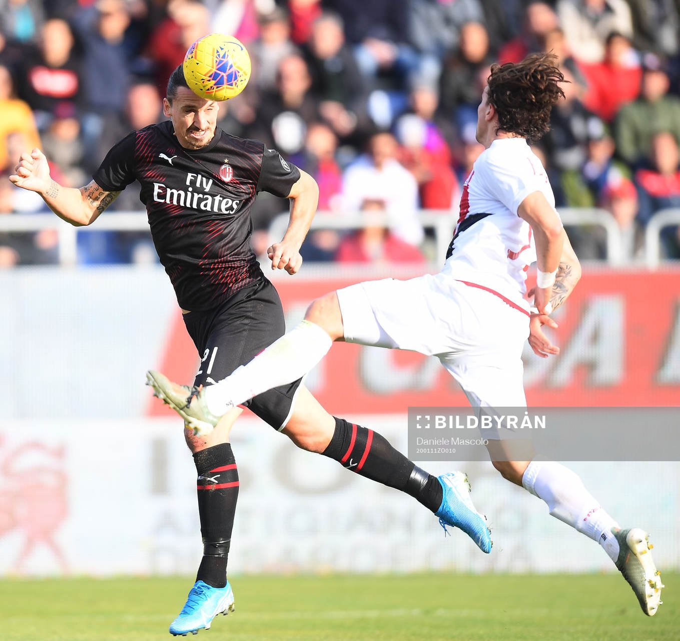 Zlatan Ibrahimovic of AC Milan