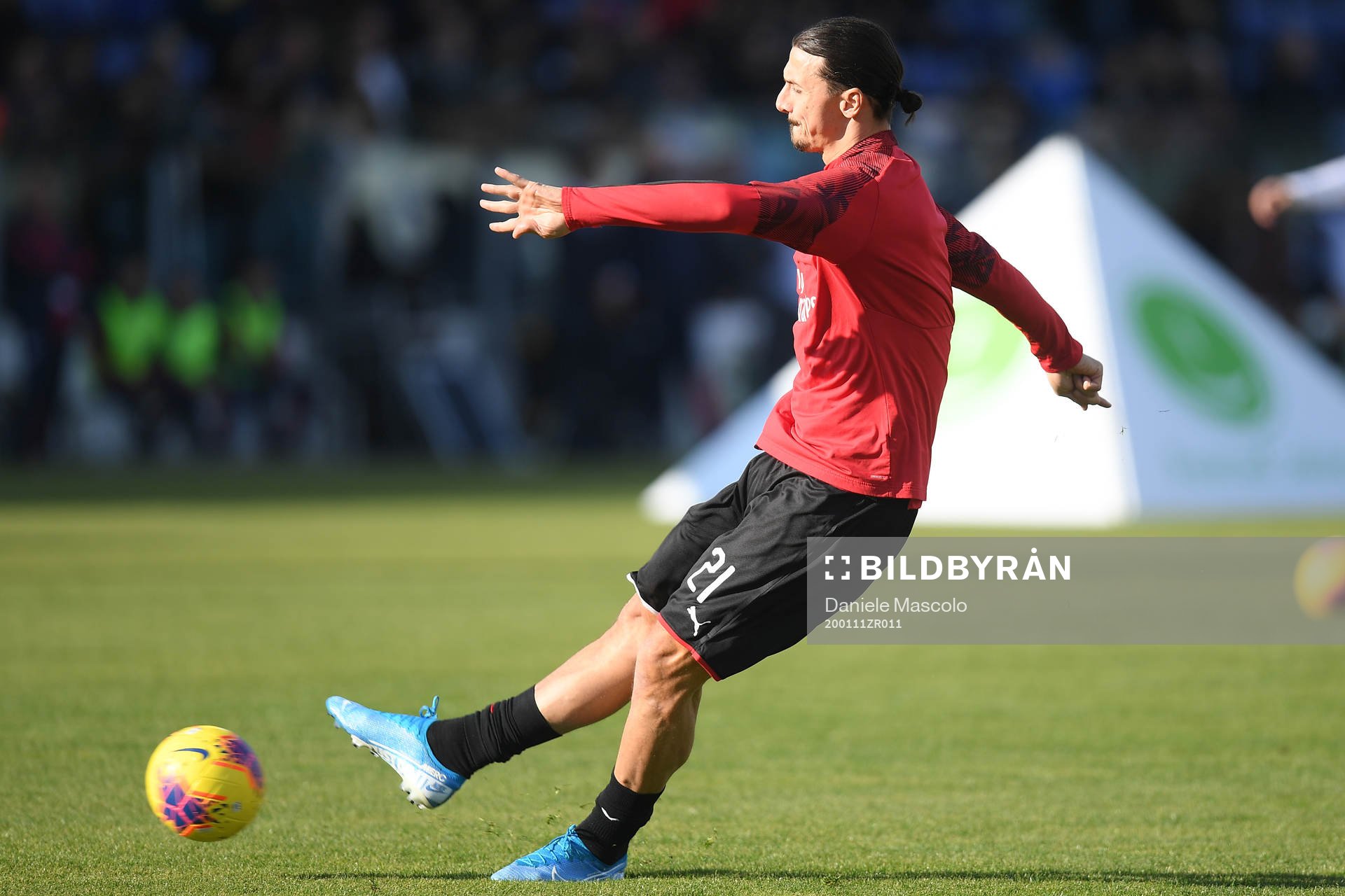 Zlatan Ibrahimovic of AC Milan