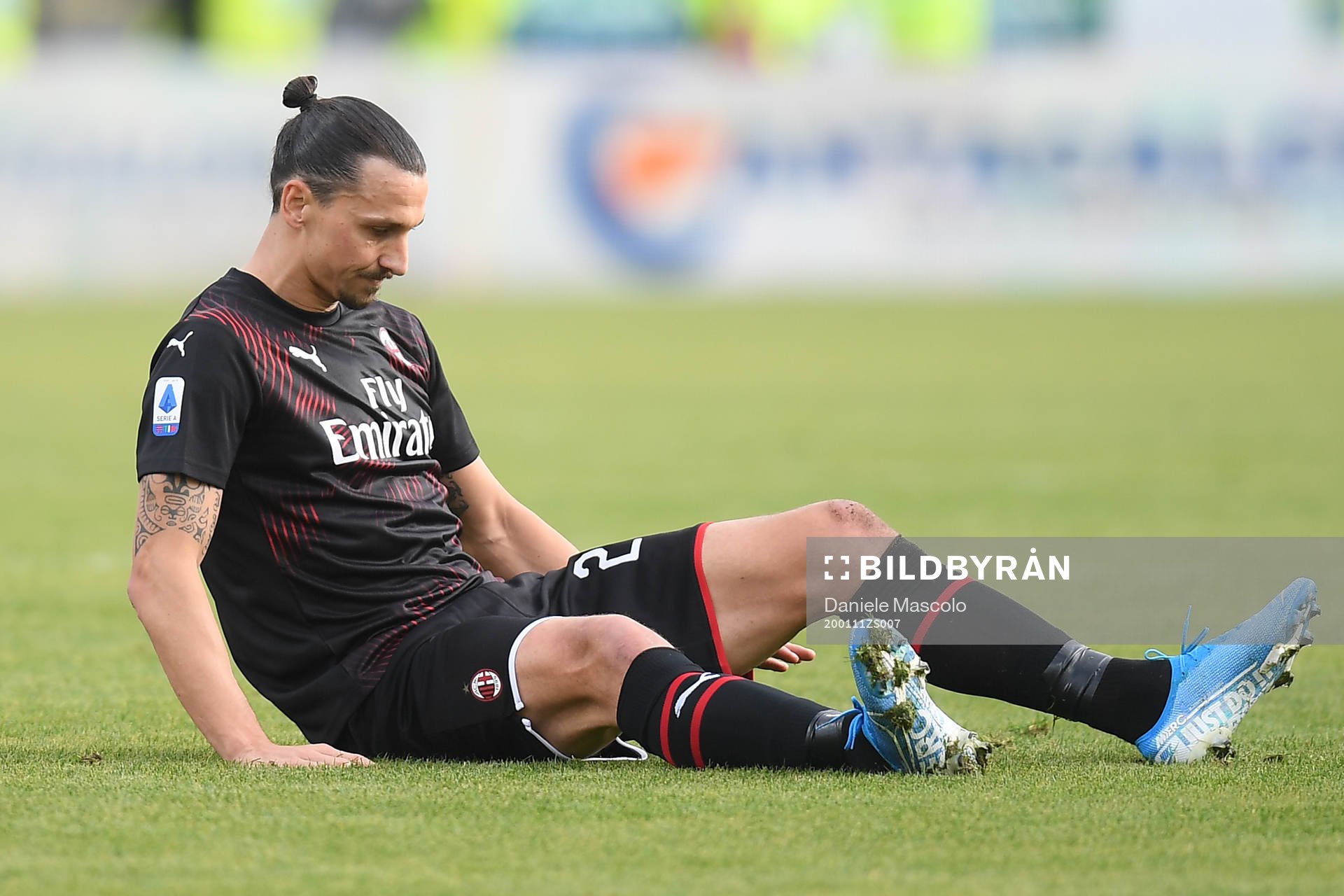 Zlatan Ibrahimovic of AC Milan