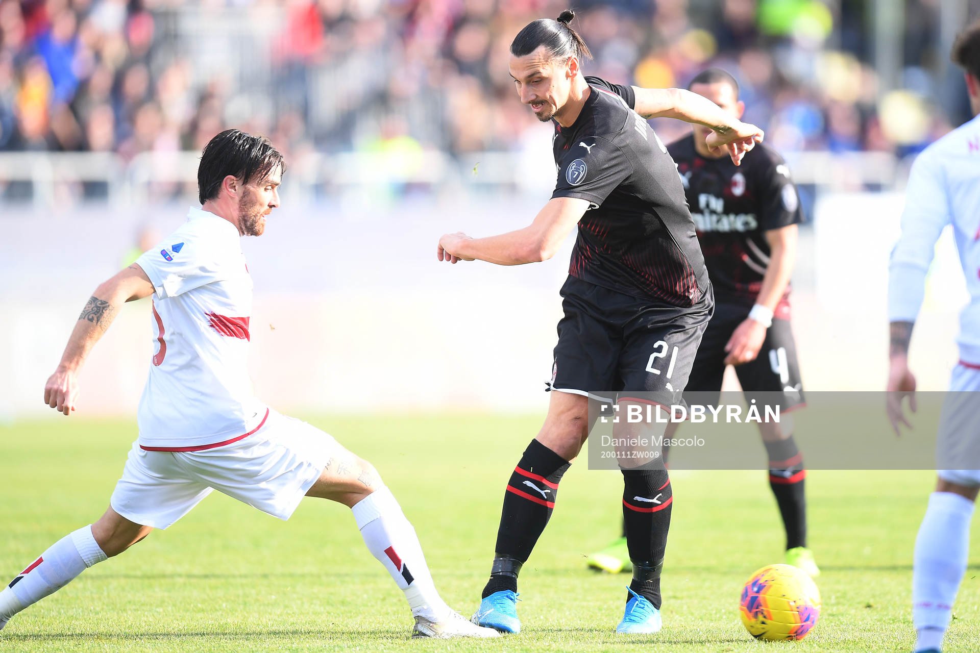 Zlatan Ibrahimovic of AC Milan