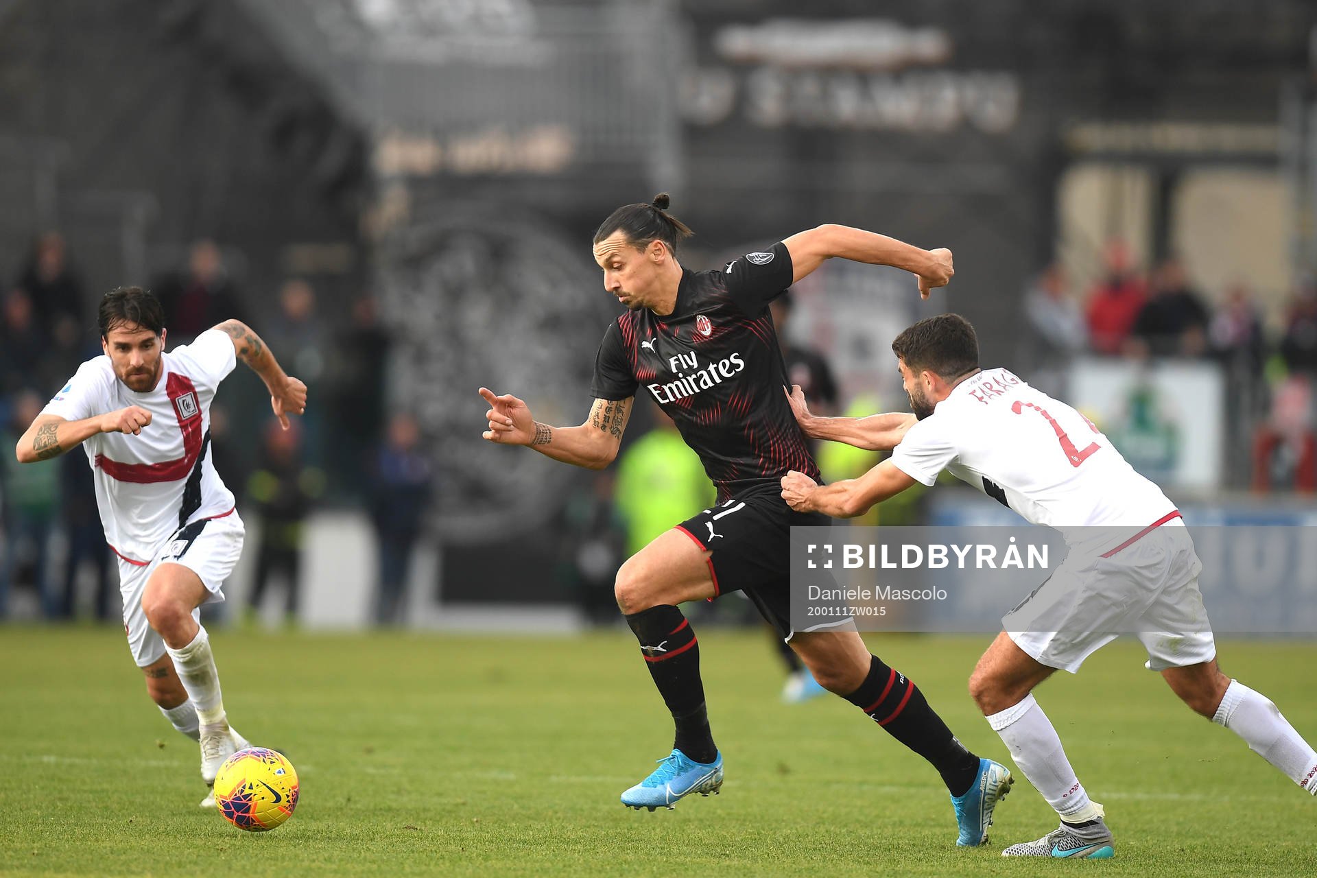 Zlatan Ibrahimovic of AC Milan