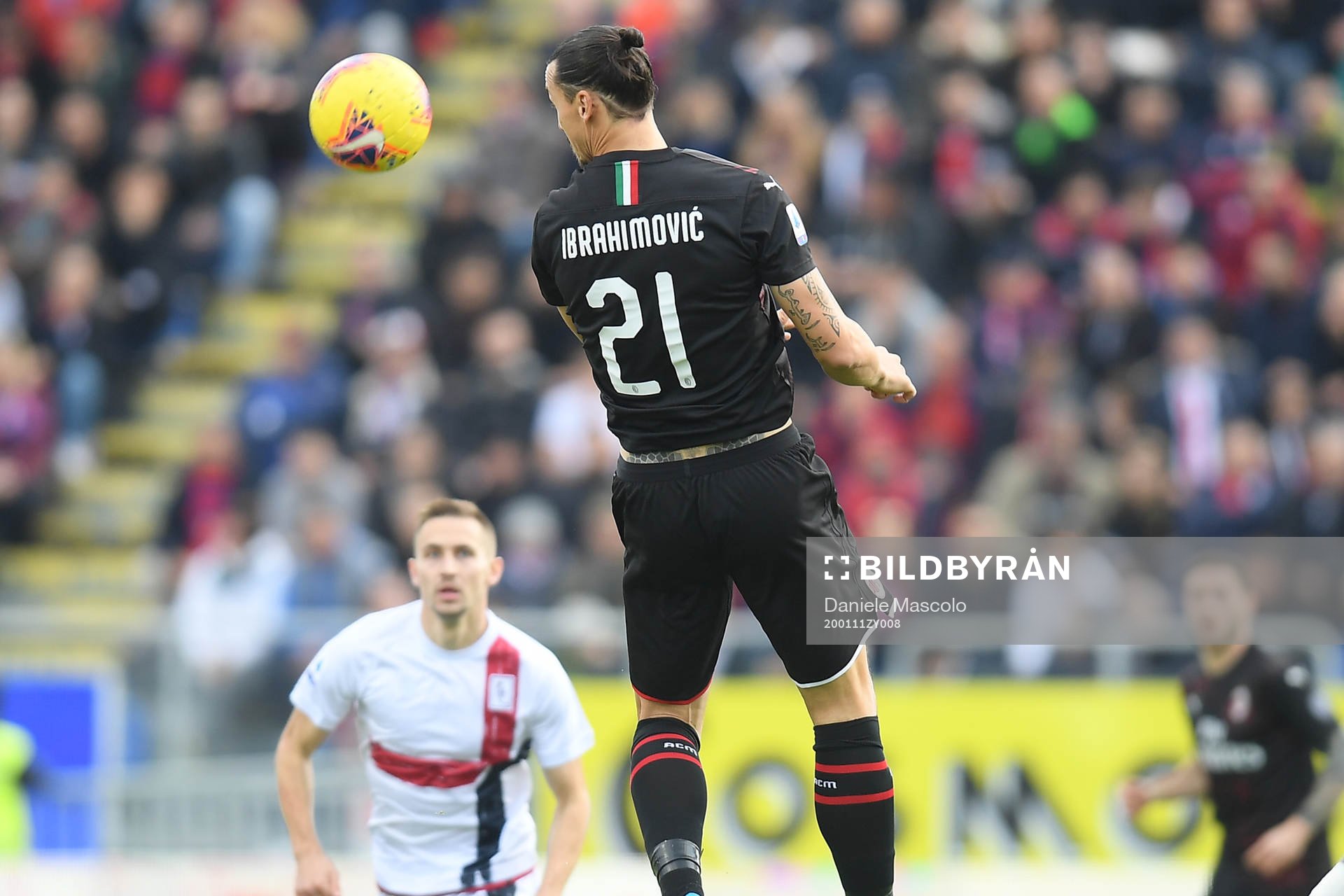 Zlatan Ibrahimovic of AC Milan